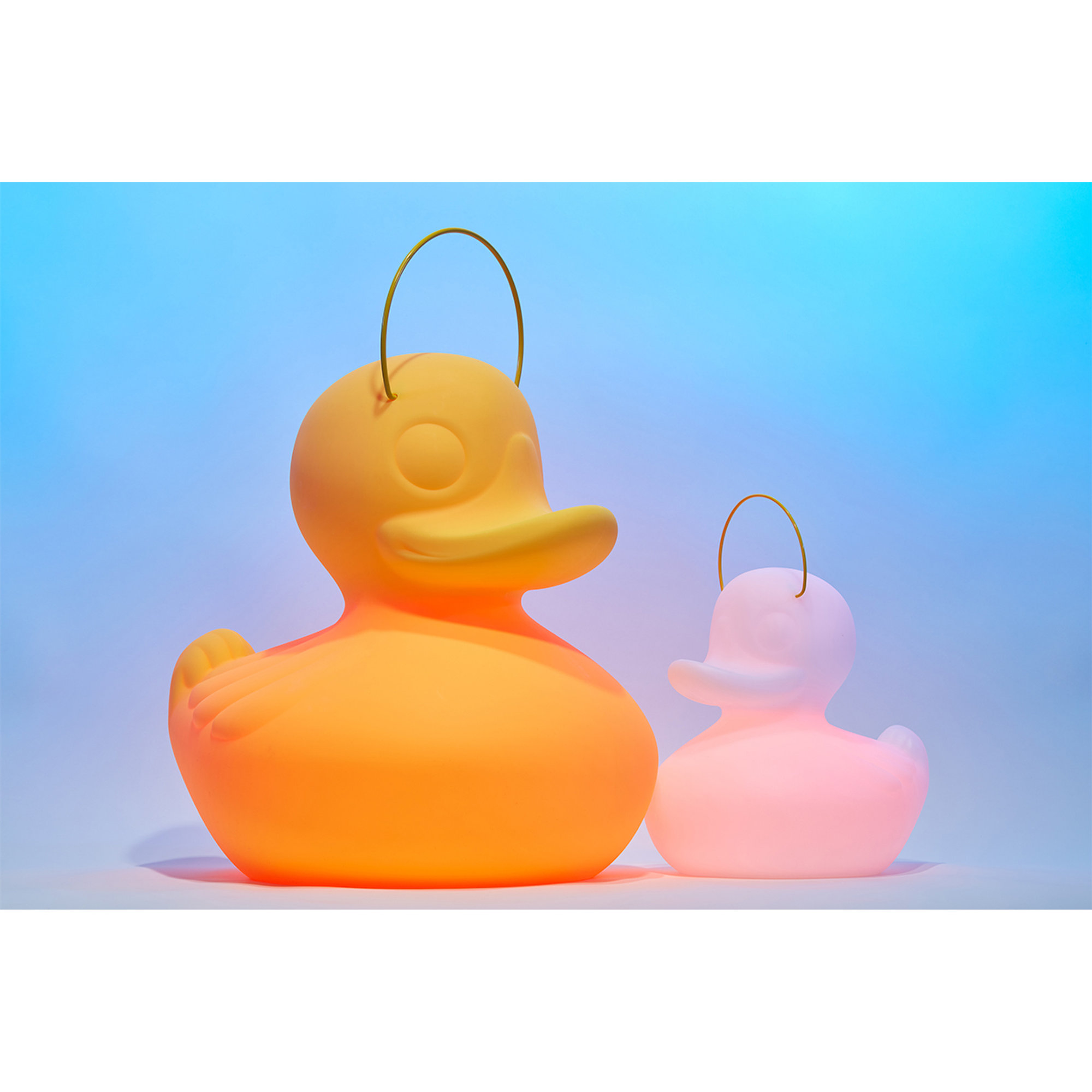 De Duck-Duck LAMP SMALL, wit Goodnight Light vista15