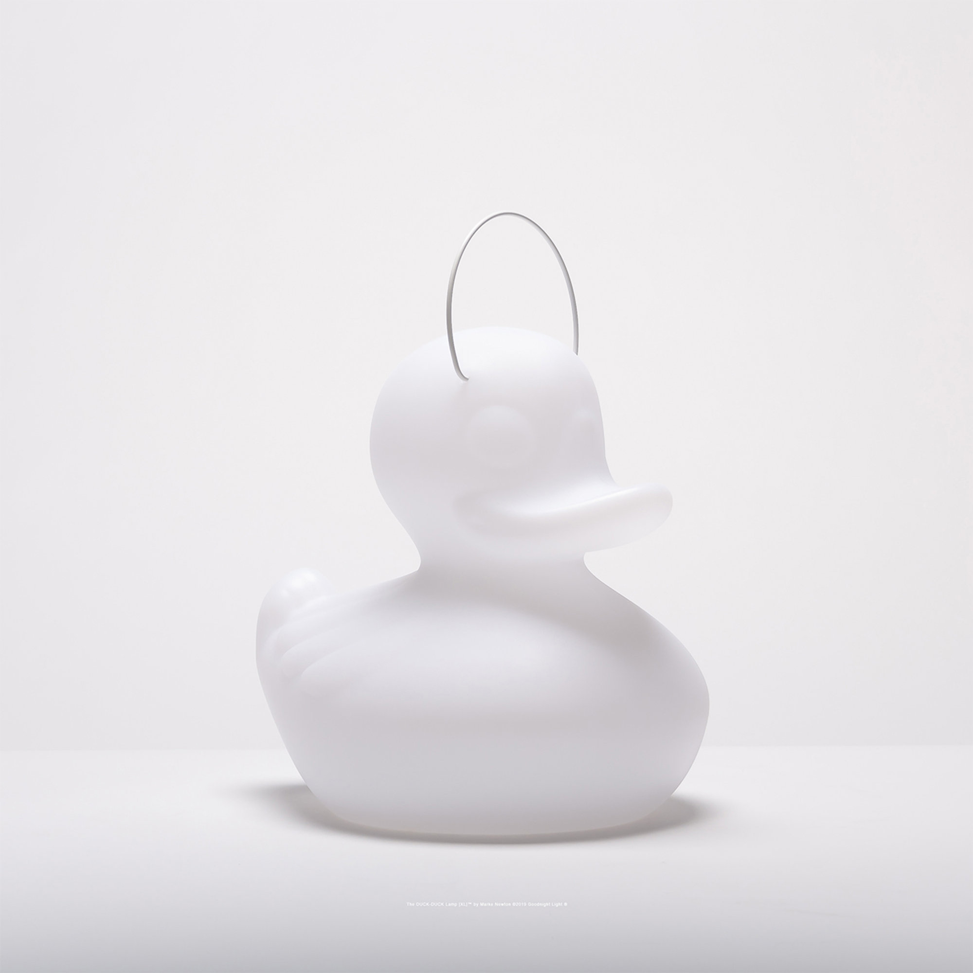 De Duck-Duck LAMP SMALL, wit Goodnight Light vista0