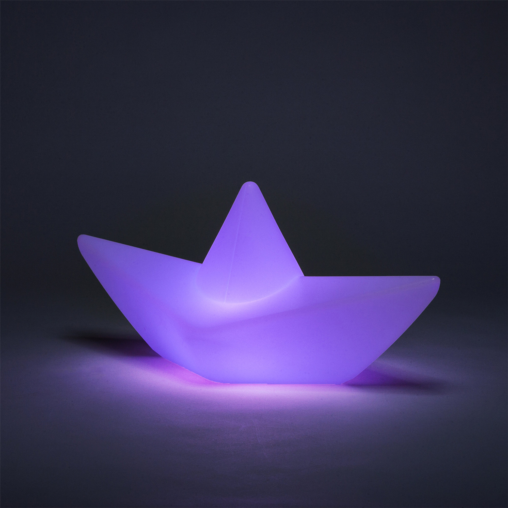 The Boat Lamp, bianco Goodnight Light vista28