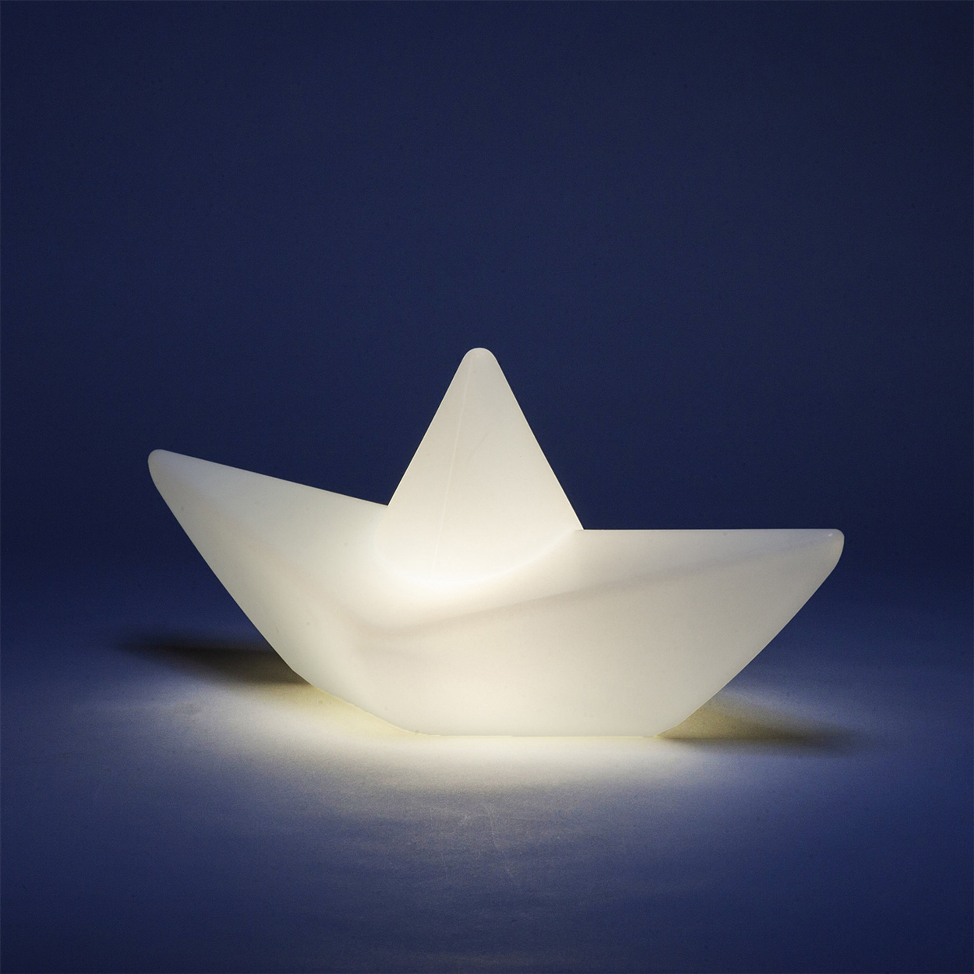 The Boat Lamp, bianco Goodnight Light vista31