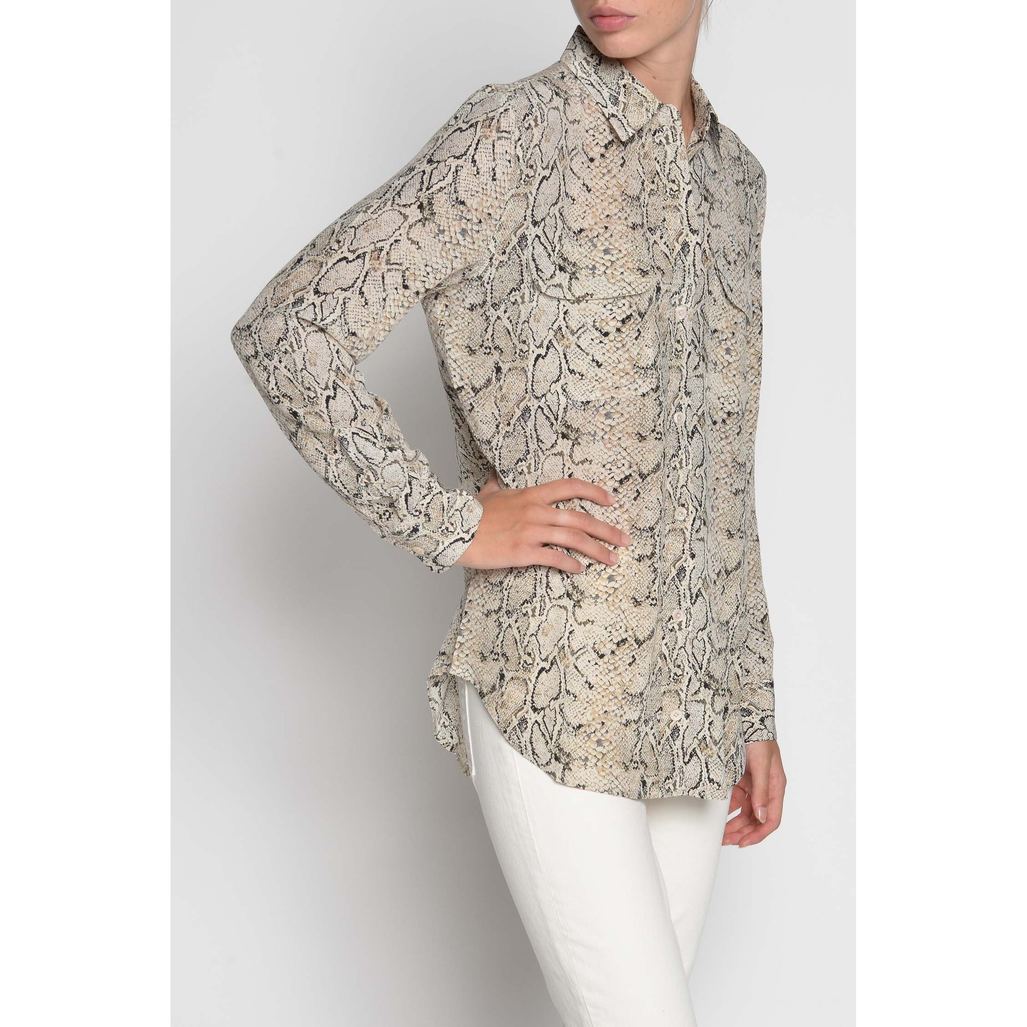 Chemise Naturelle Femme Equipment Femme Slim Signature Equipment femme vista0
