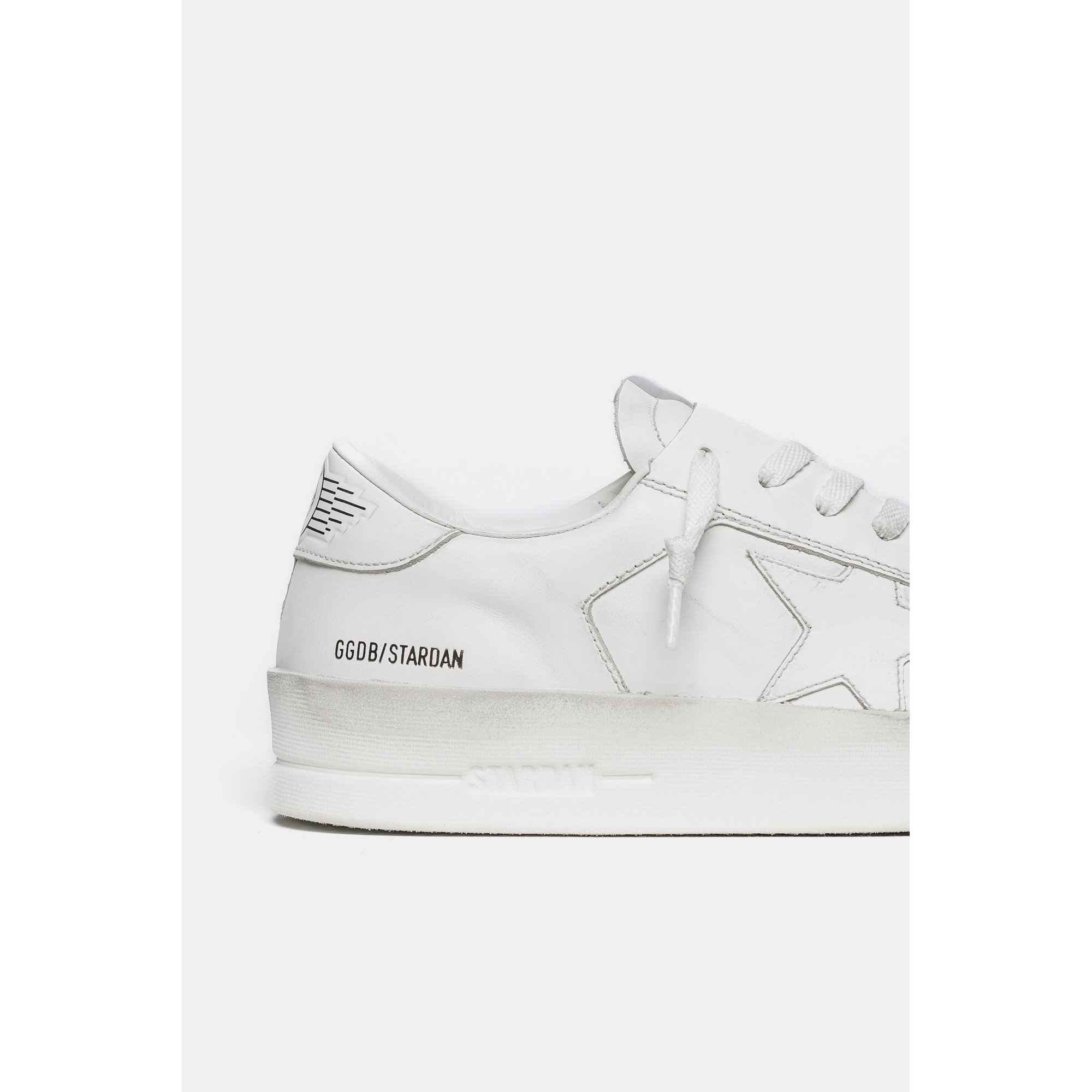 Golden Goose Stardan Leather Upper Bianco Uomo GOLDEN GOOSE vista1