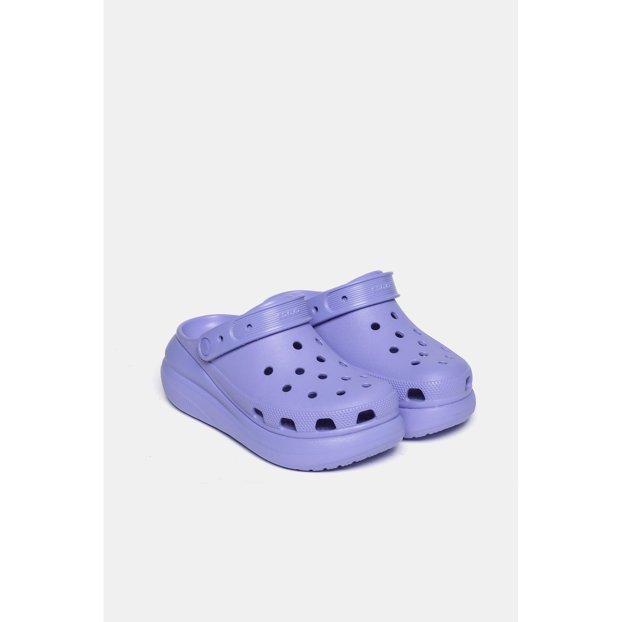Zuecos Crocs Classic Crush Púrpura Mujer Crocs vista2