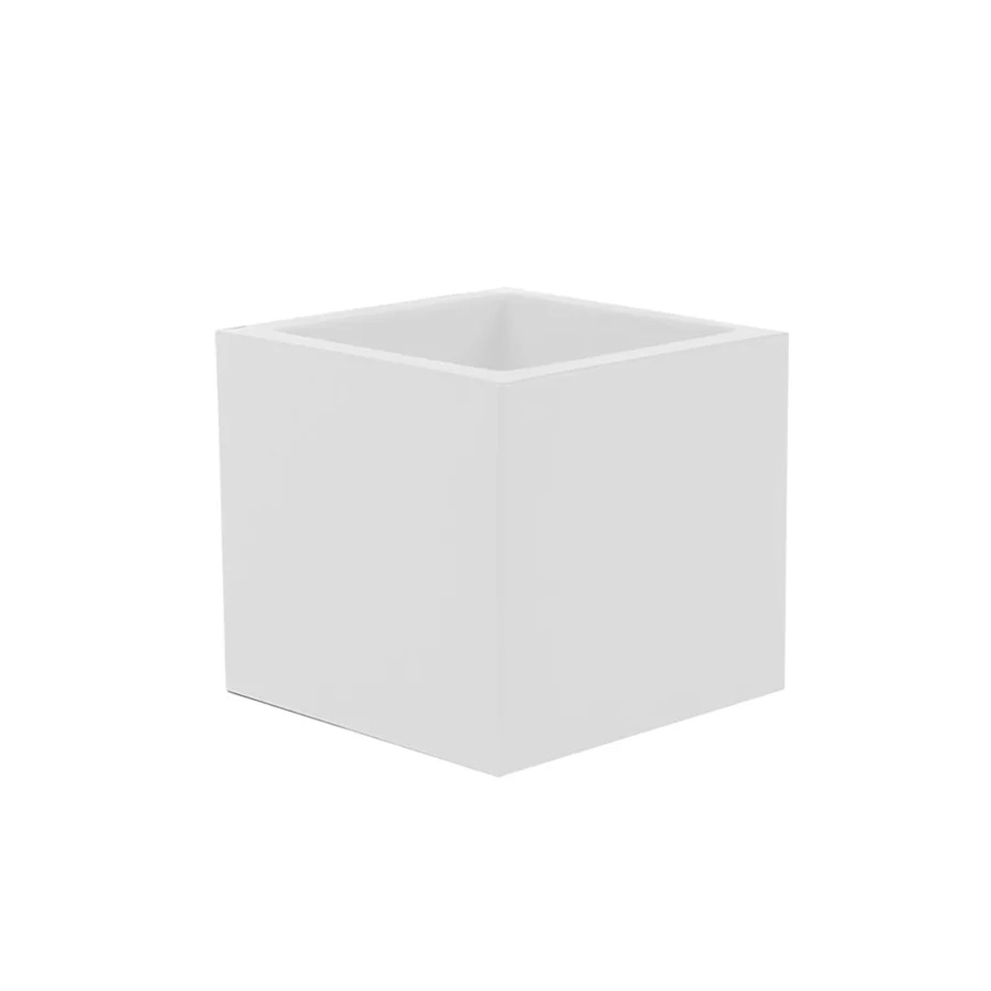 Vaso per esterno/interno KUBO 35 WHITE - NEW GARDEN, bianco Tomasucci special price vista0