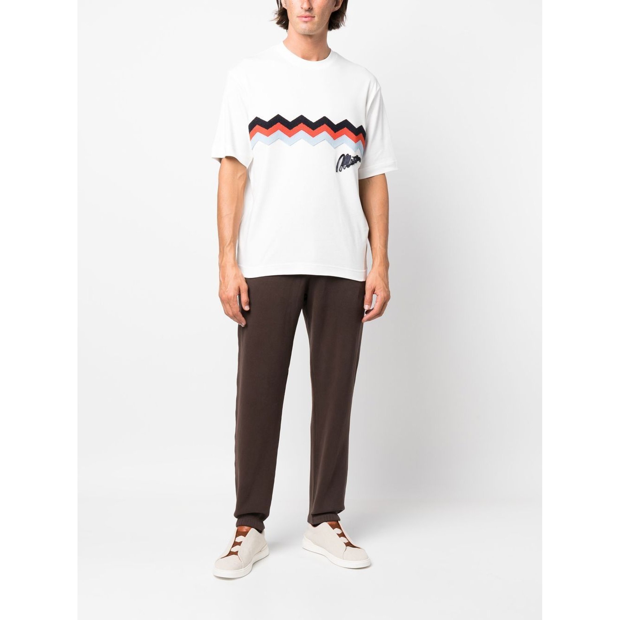 Jogging Pant P`s Organic Maglione Ricamato ps President's vista1