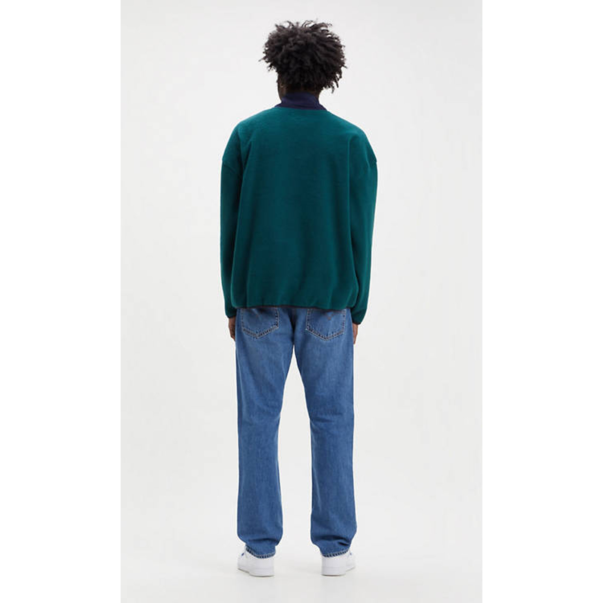 Felpa Collo a lupetto in pile Levi's vista1