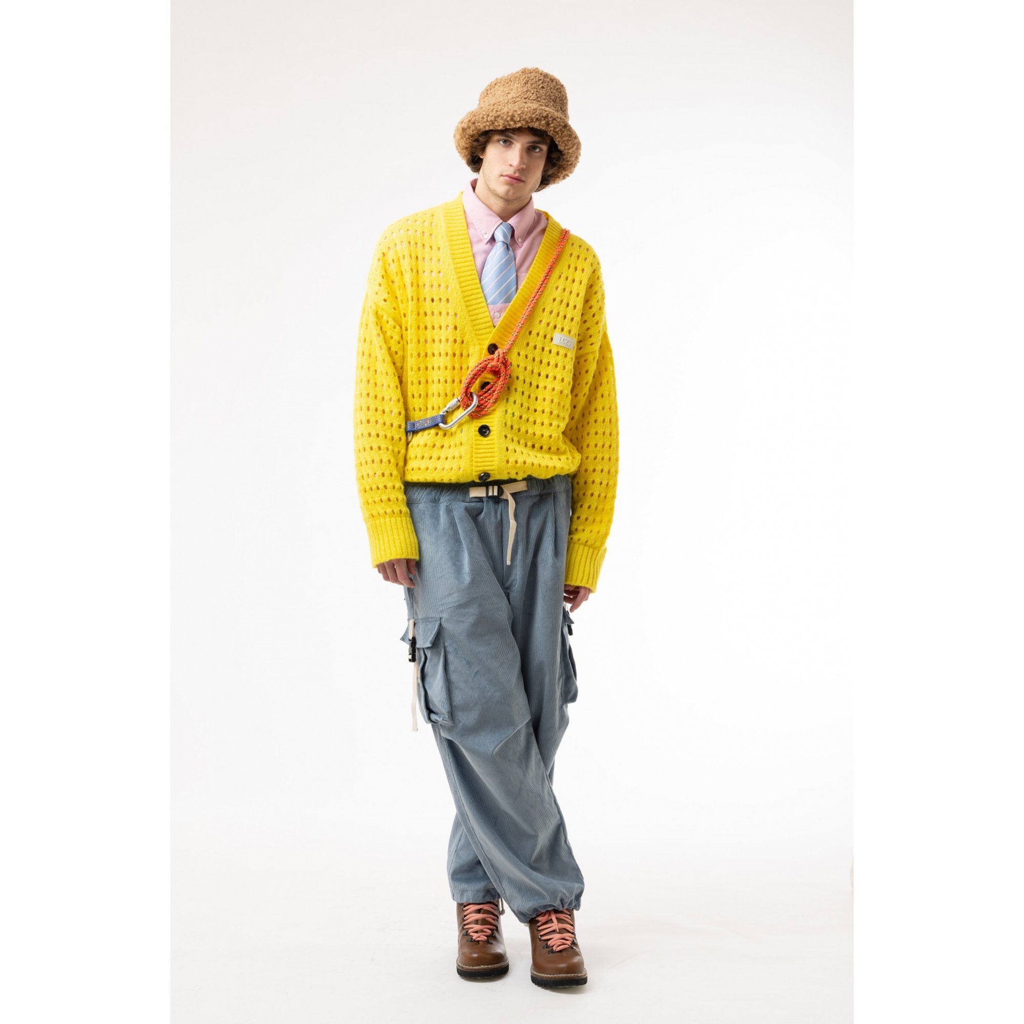Cardigan traforato LC23 vista0
