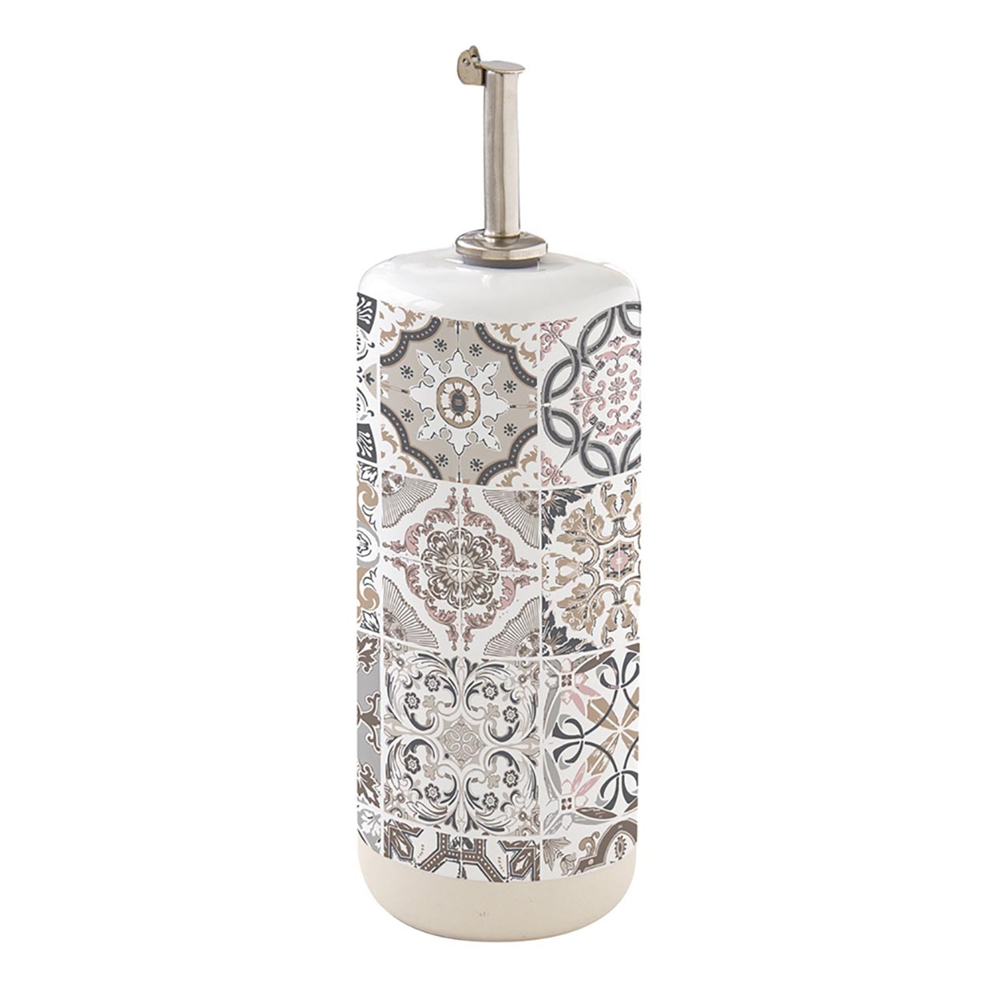 Botella de aceite / vinagre de 500 ml en caja de color CASA DECOR GRIS Easy life vista0