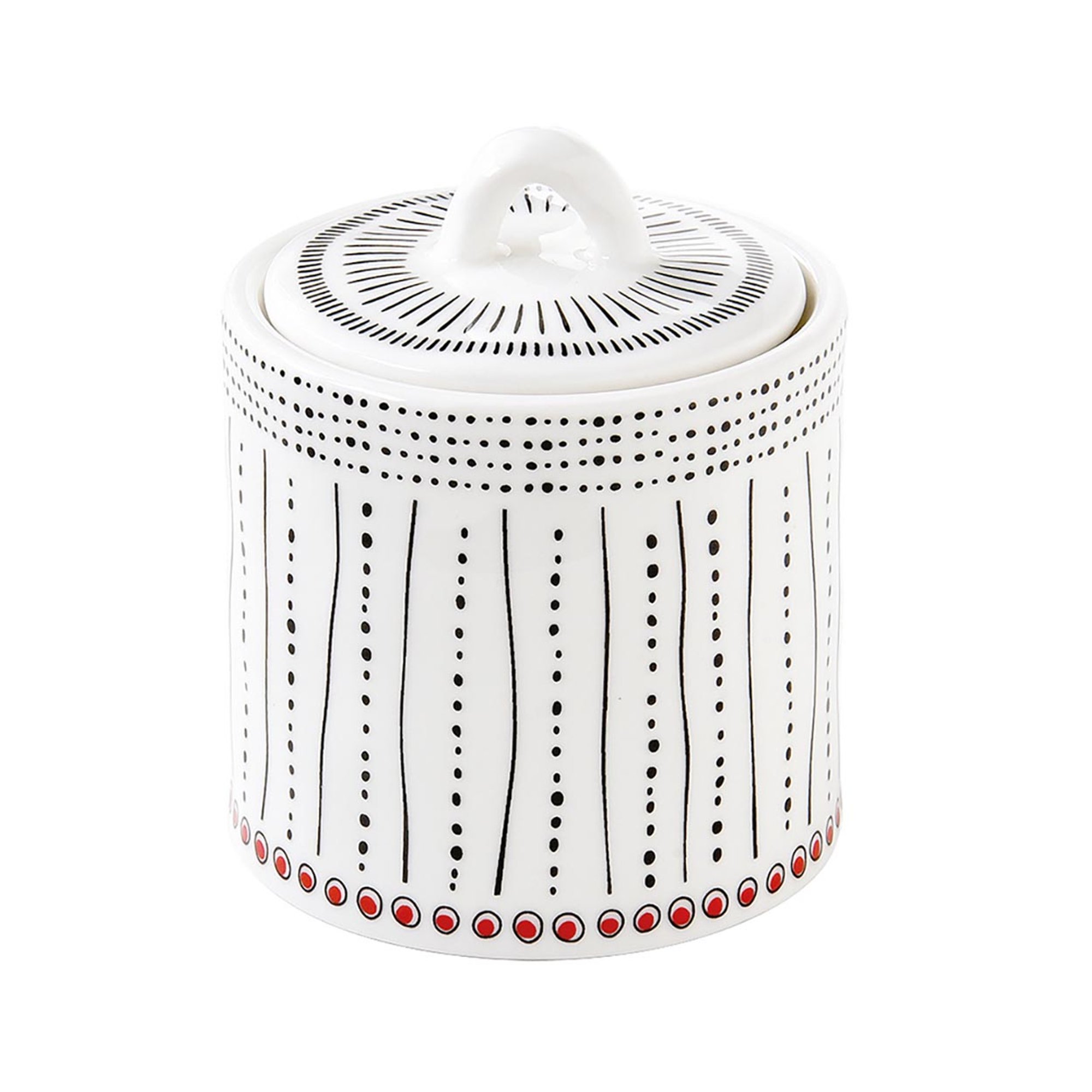 Pot à épices en porcelaine Ø 8 x 9 h cm BIO Easy life vista0