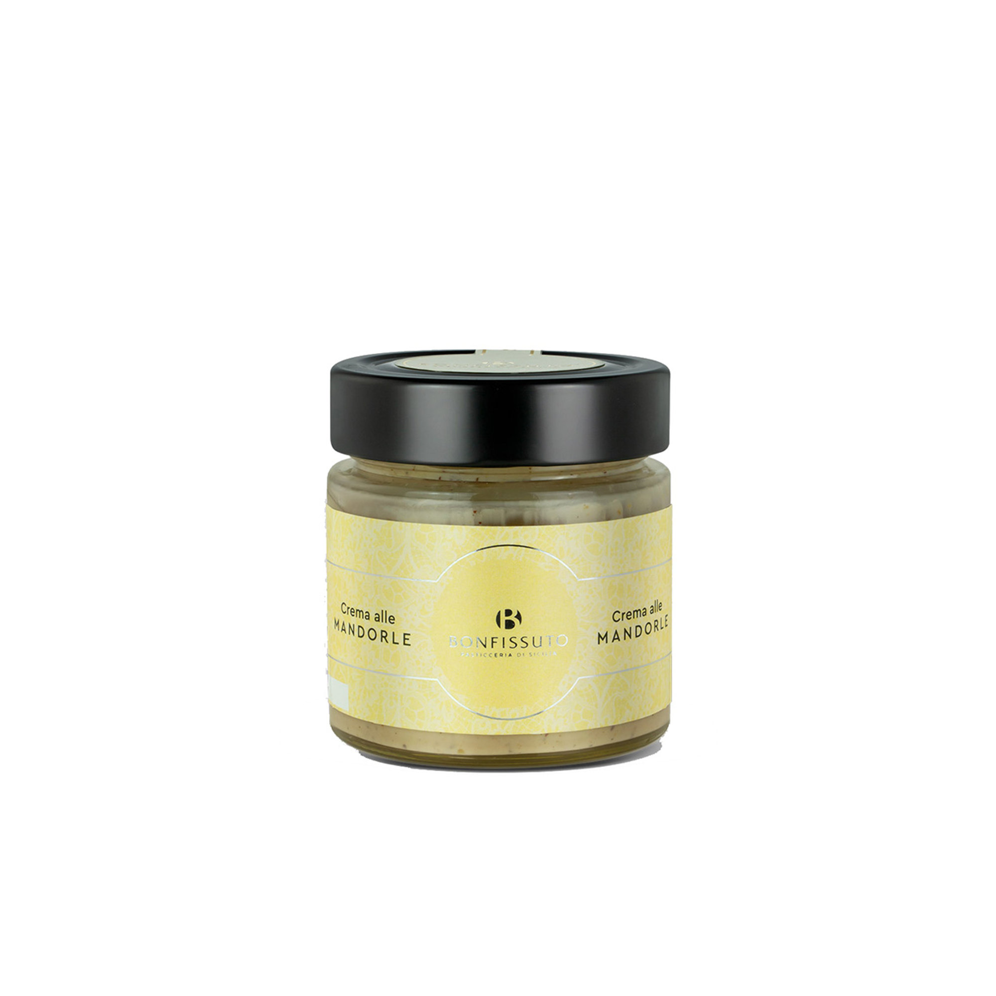 6 vasetti misti 200 gr : crema alla mandorla + crema al pistacchio Bonfissuto Pasticceria di Sicilia vista4