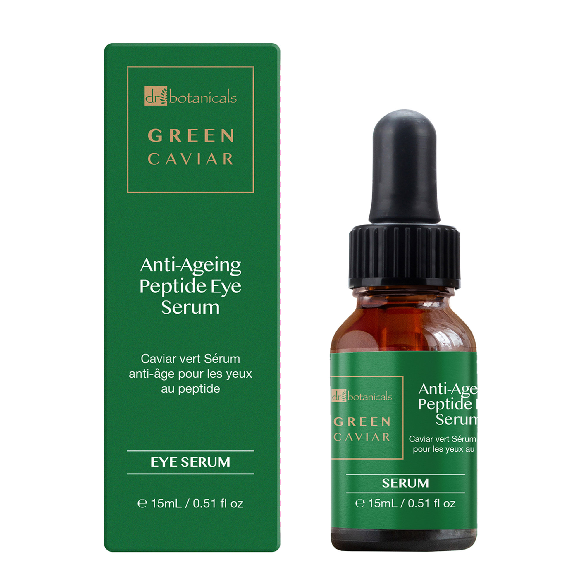 DB Green Caviar Anti-Age Peptide Eye Serum Dr. Botanicals vista0