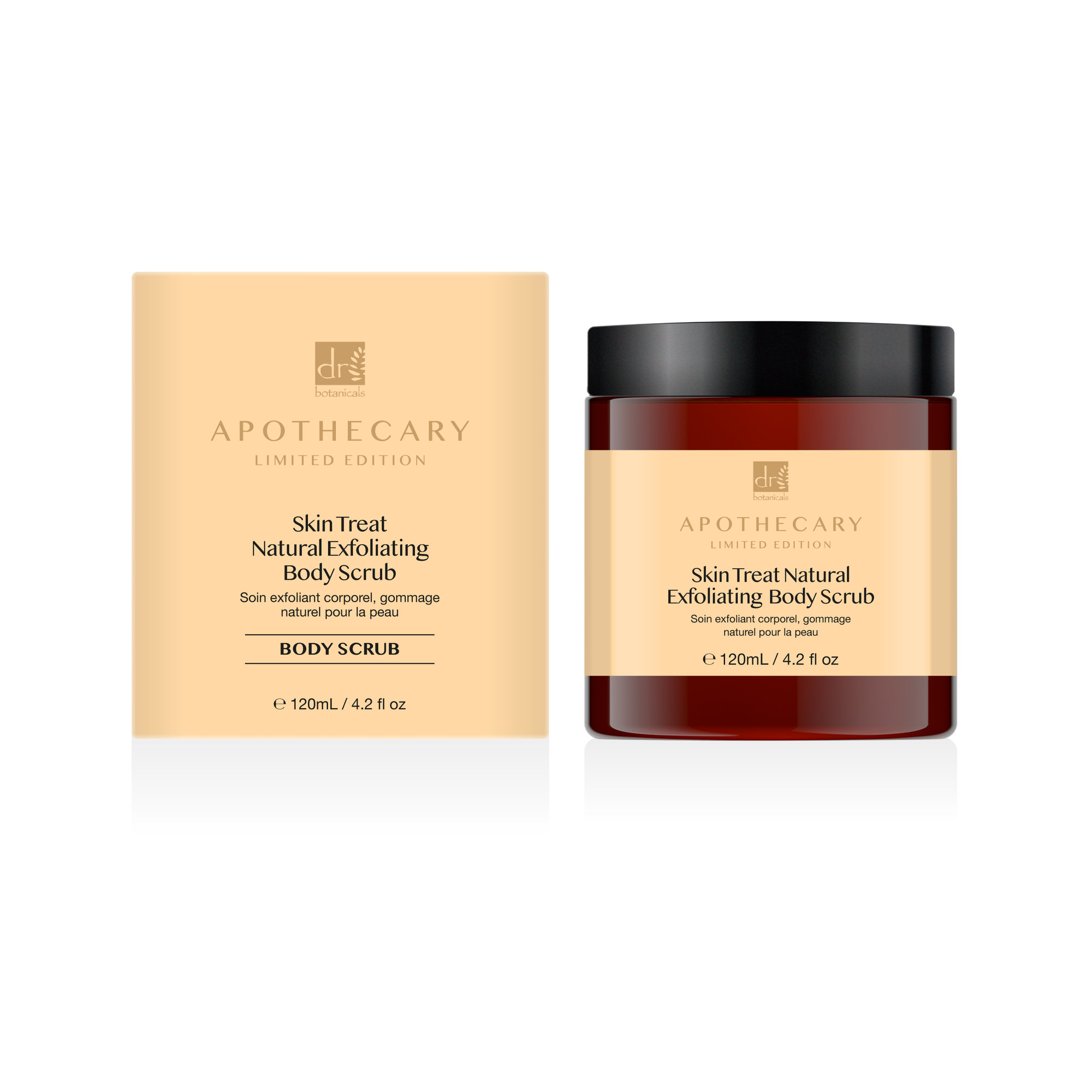 Skin Treat Scrub corpo esfoliante naturale 120 ml Dr. Botanicals vista0