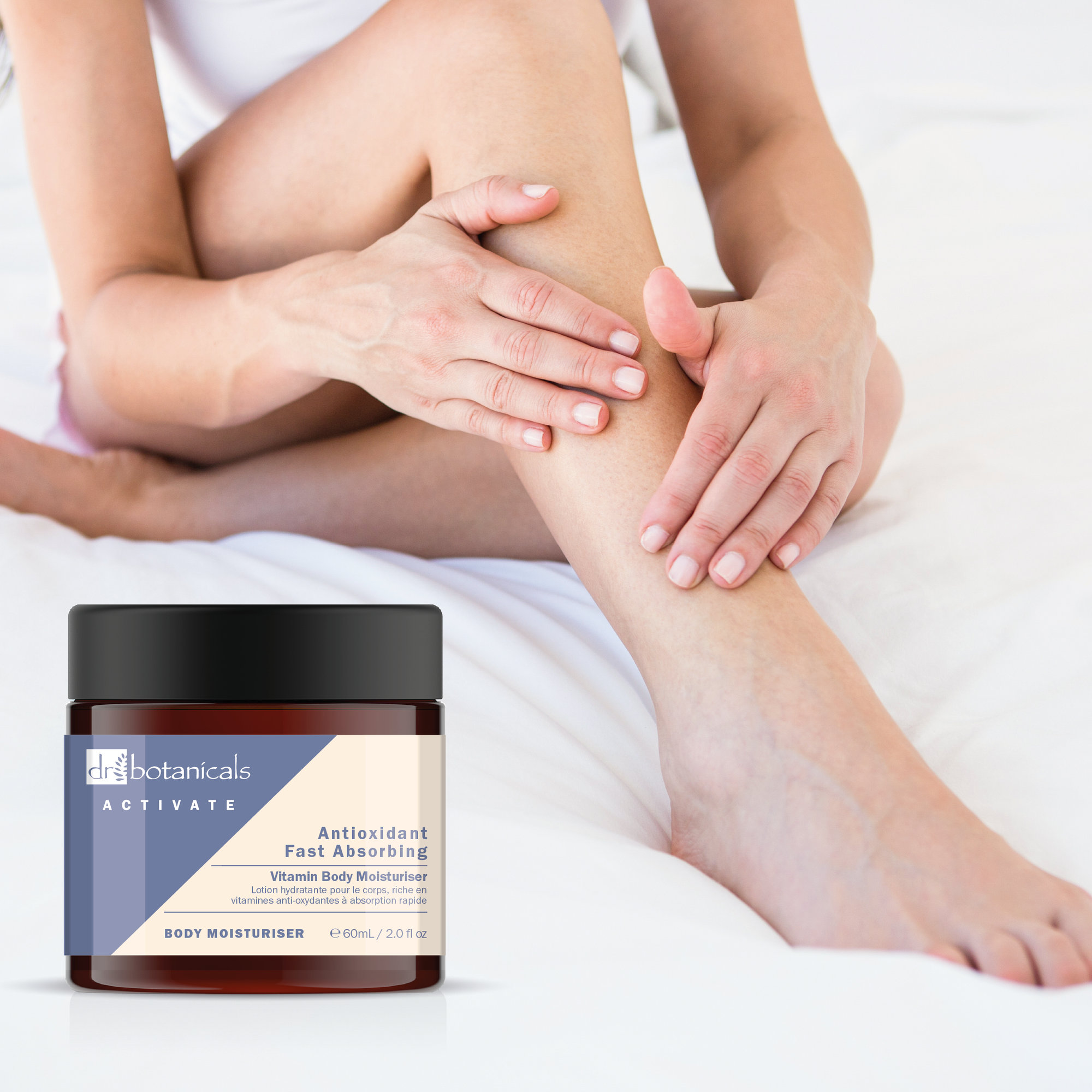 Idratante corpo vitaminico antiossidante ad assorbimento rapido Dr. Botanicals vista4
