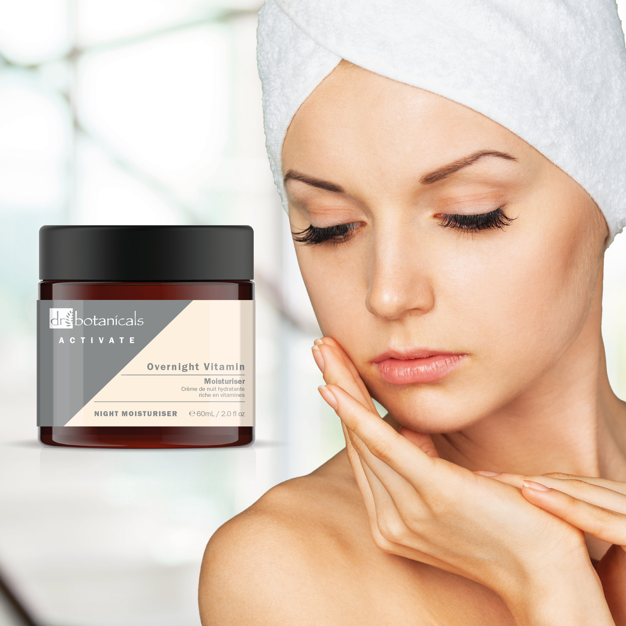 Idratante vitaminico notturno Dr. Botanicals vista4
