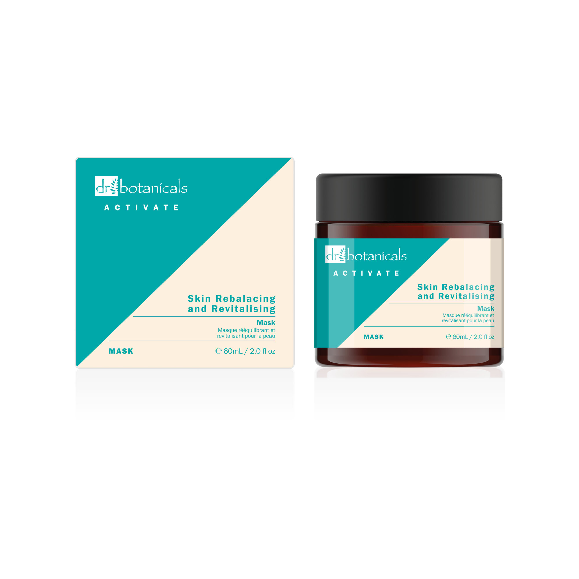 Ausgleichende und revitalisierende Maske für die Haut Dr. Botanicals vista0