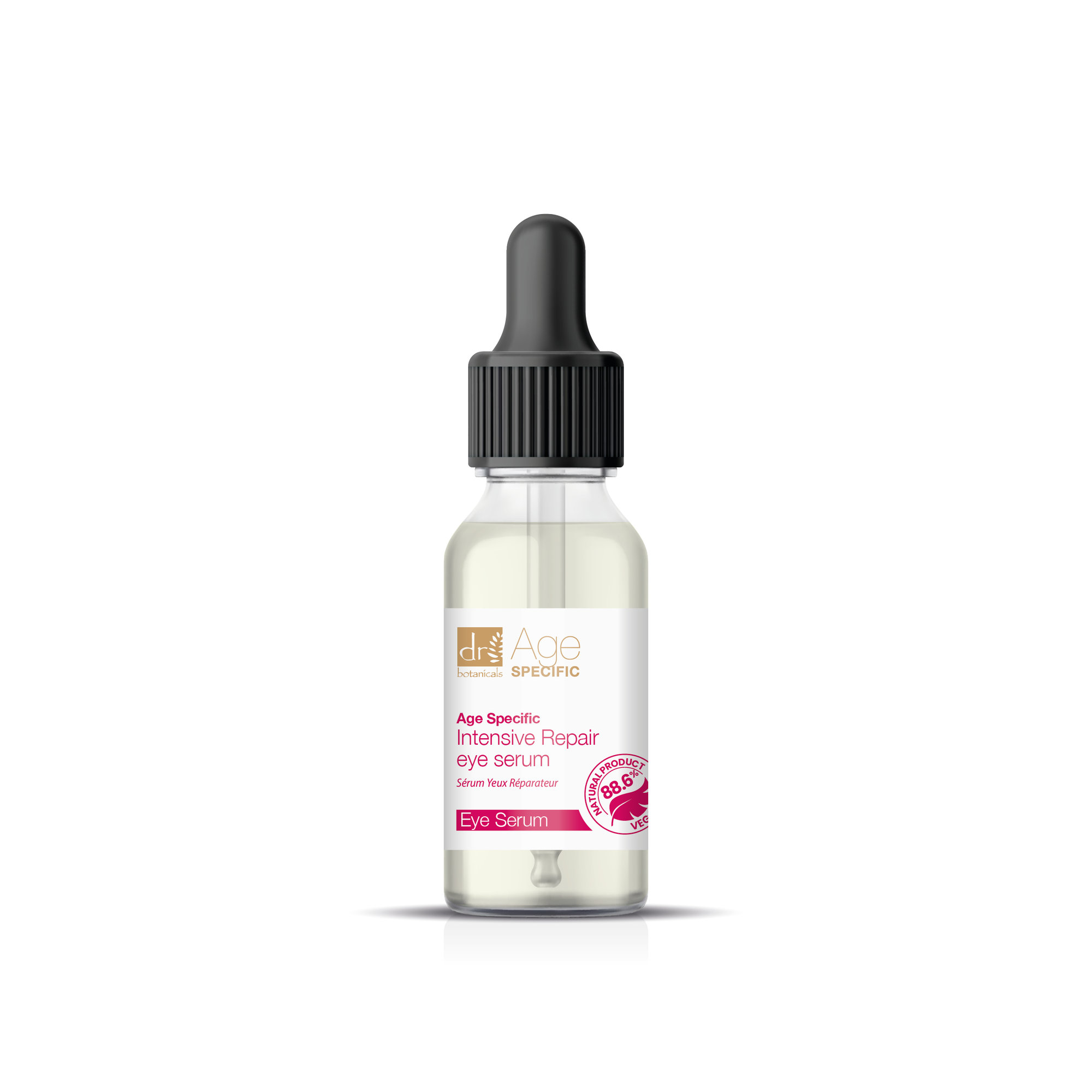 Siero per gli occhi riparatore intensivo specifico per l'età Dr. Botanicals vista2