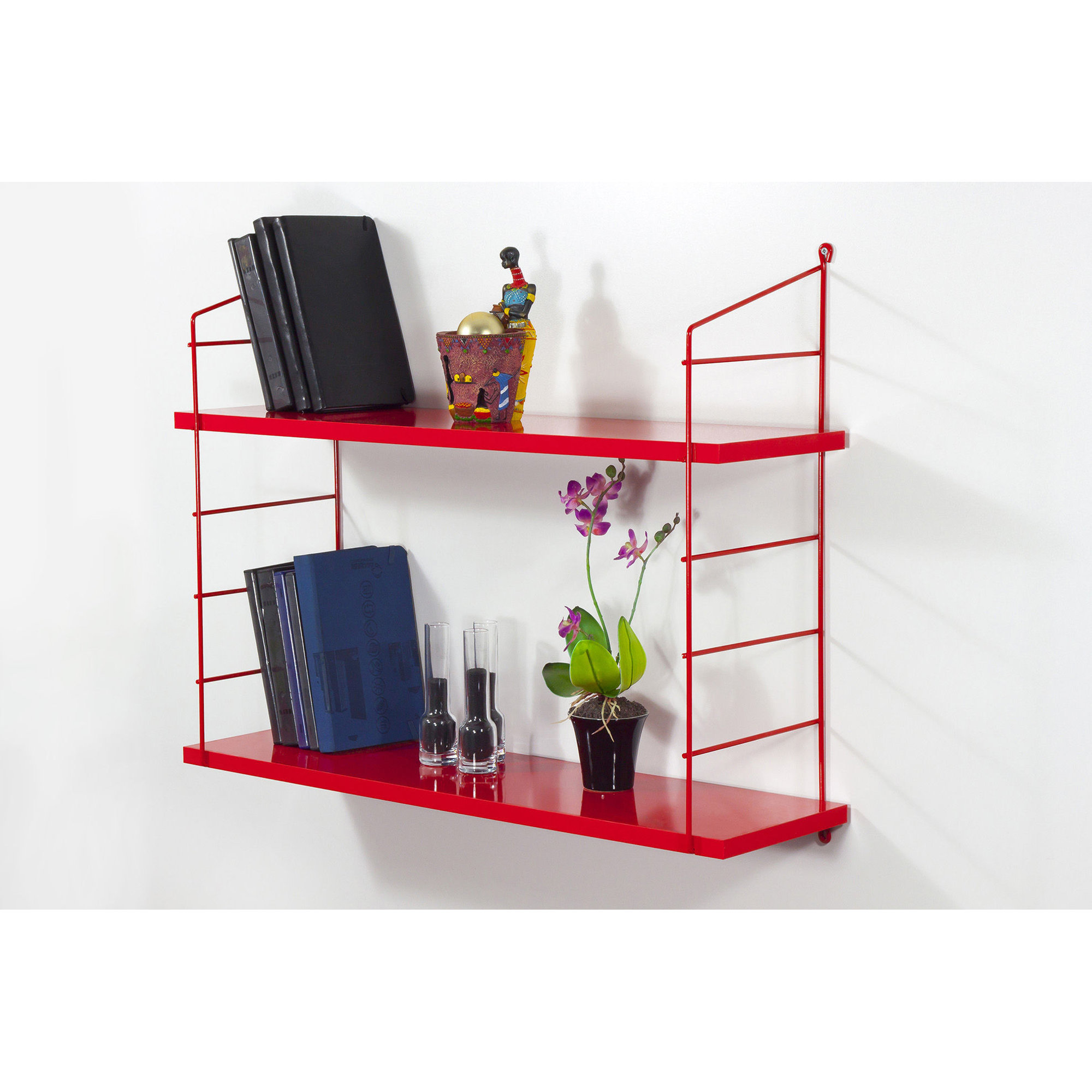 Etagère Murale Rouge Kalune design vista0