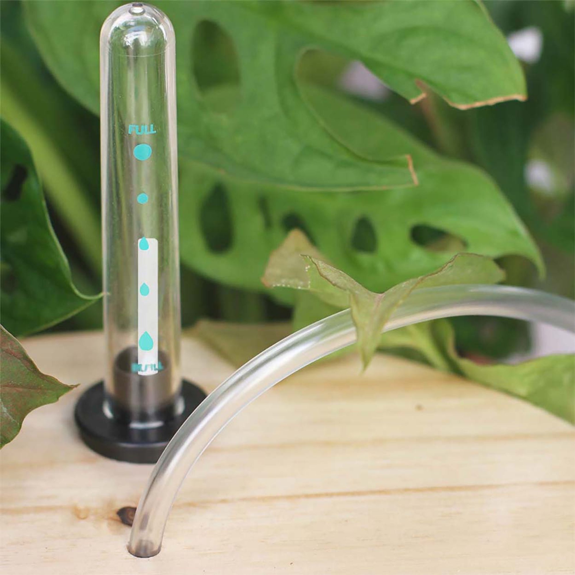 Sistema inteligente de autorriego con depósito de agua; antracita CitySens vista7