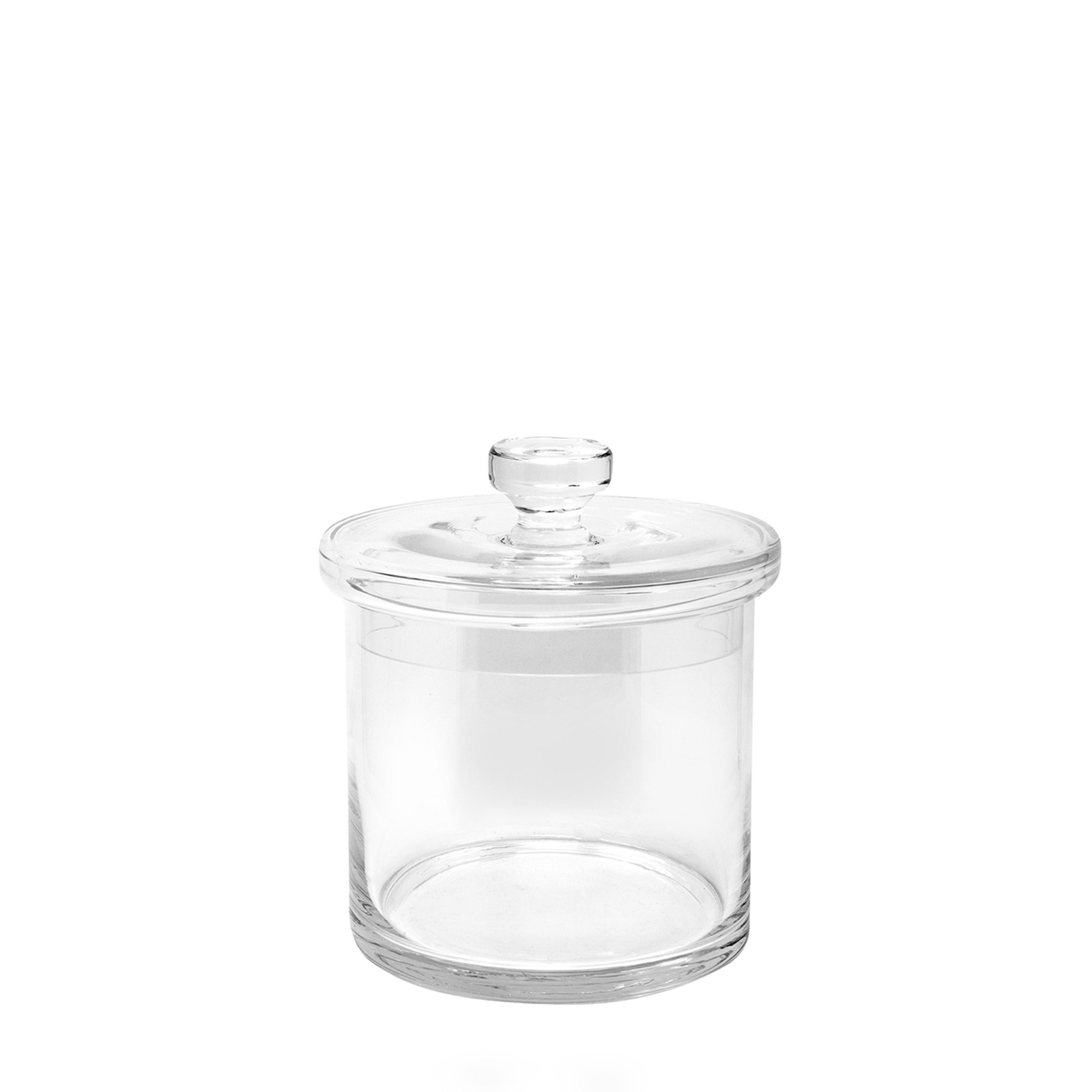 Glasvase mit Deckel Ø 14 cm H. 17,5 Abert vista0