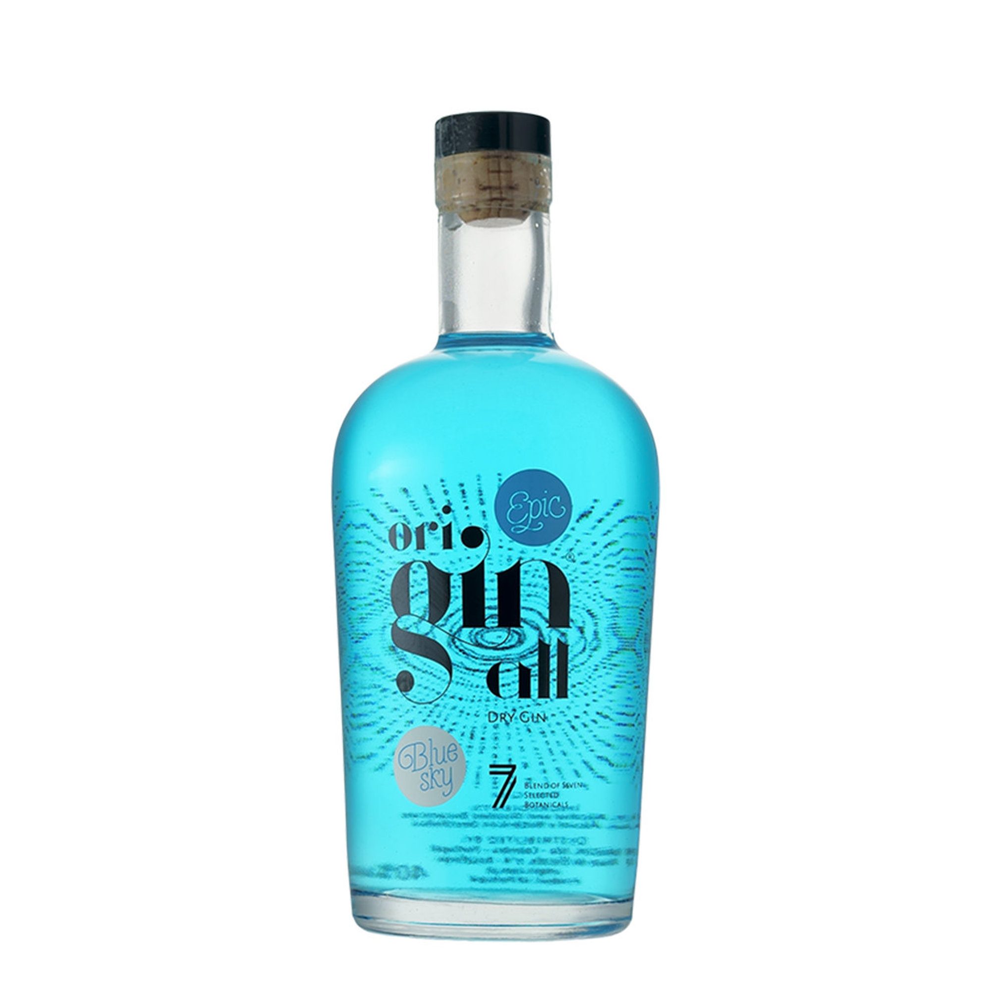 1 bottiglia - Gin Blue Sky Original 70 cl Distilleria Pedro Ferreira vista3