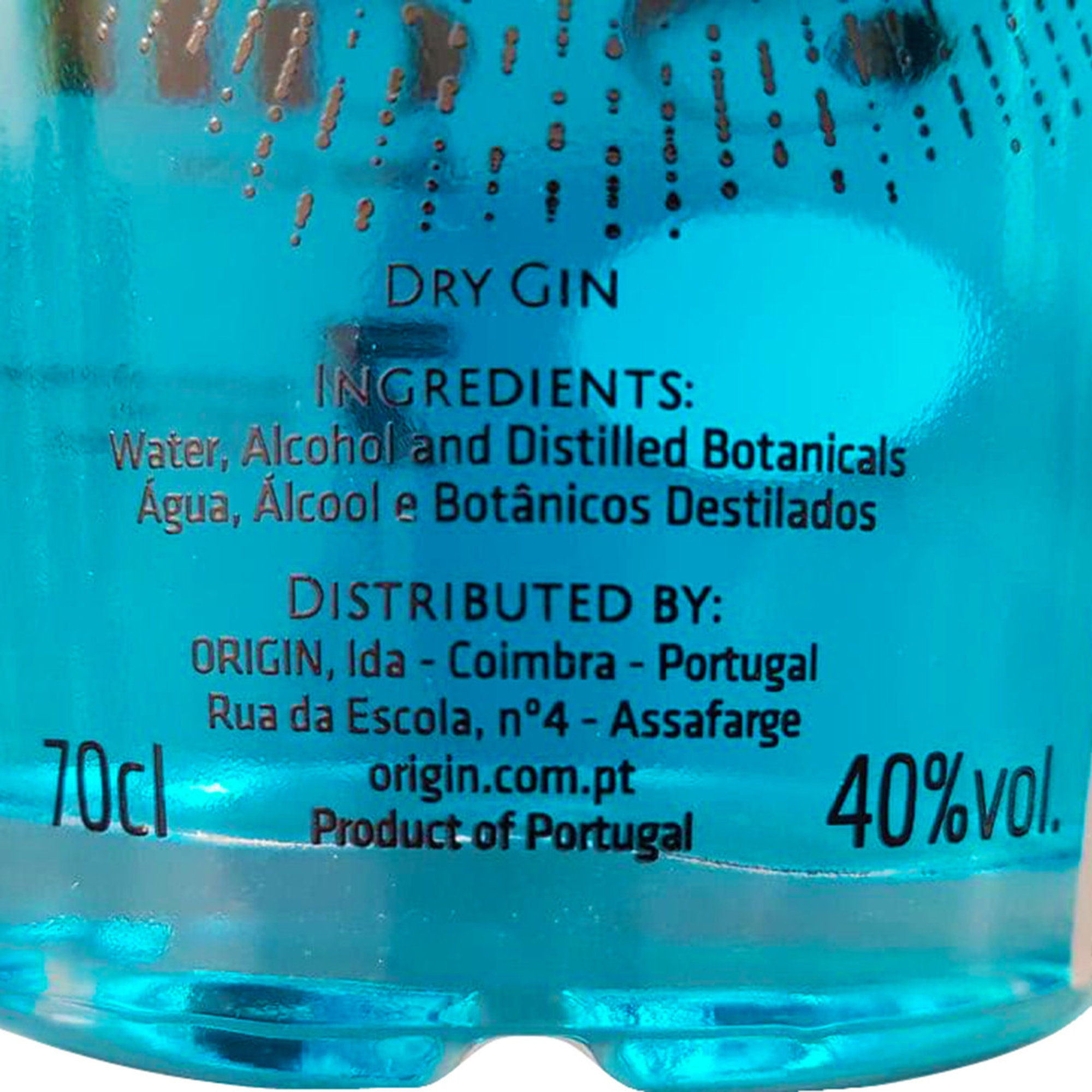 1 bottiglia - Gin Blue Sky Original 70 cl Distilleria Pedro Ferreira vista4