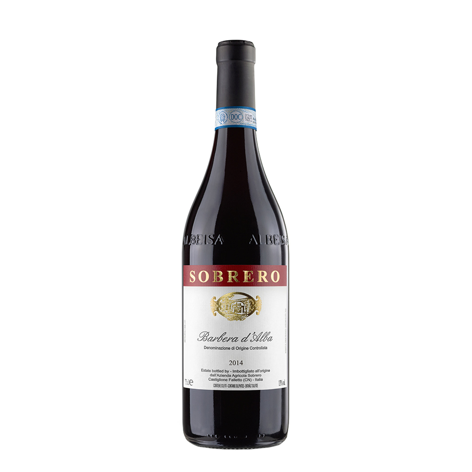 3 botellas mixtas: Langhe D.O.C. Nebbiolo 2014 - Barbaresco D.O.C.G. 2013 - Barbera d'Alba D.O.C. 2014 Sobrero vista3