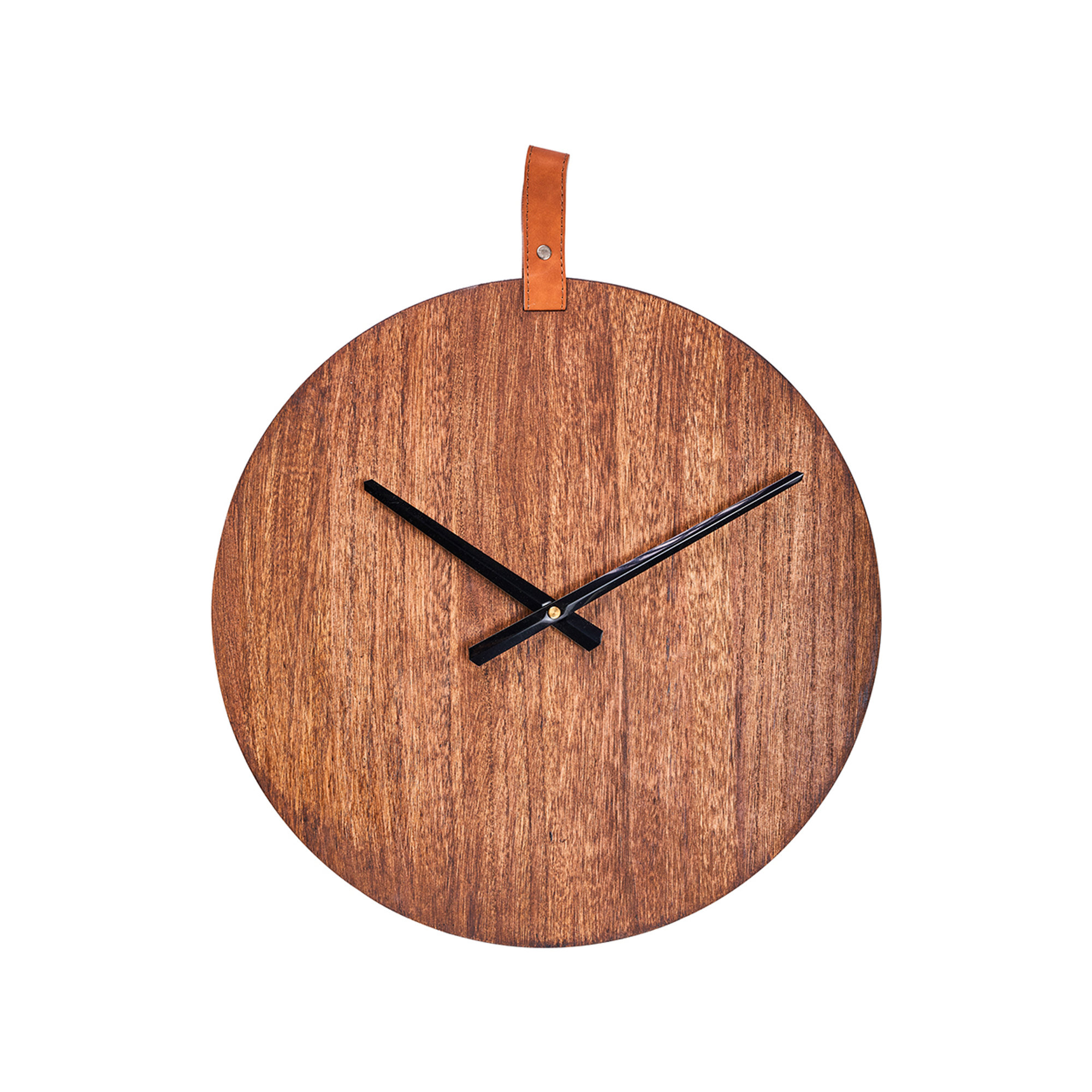 horloge - horloge essentielle, marron Novità Home vista0