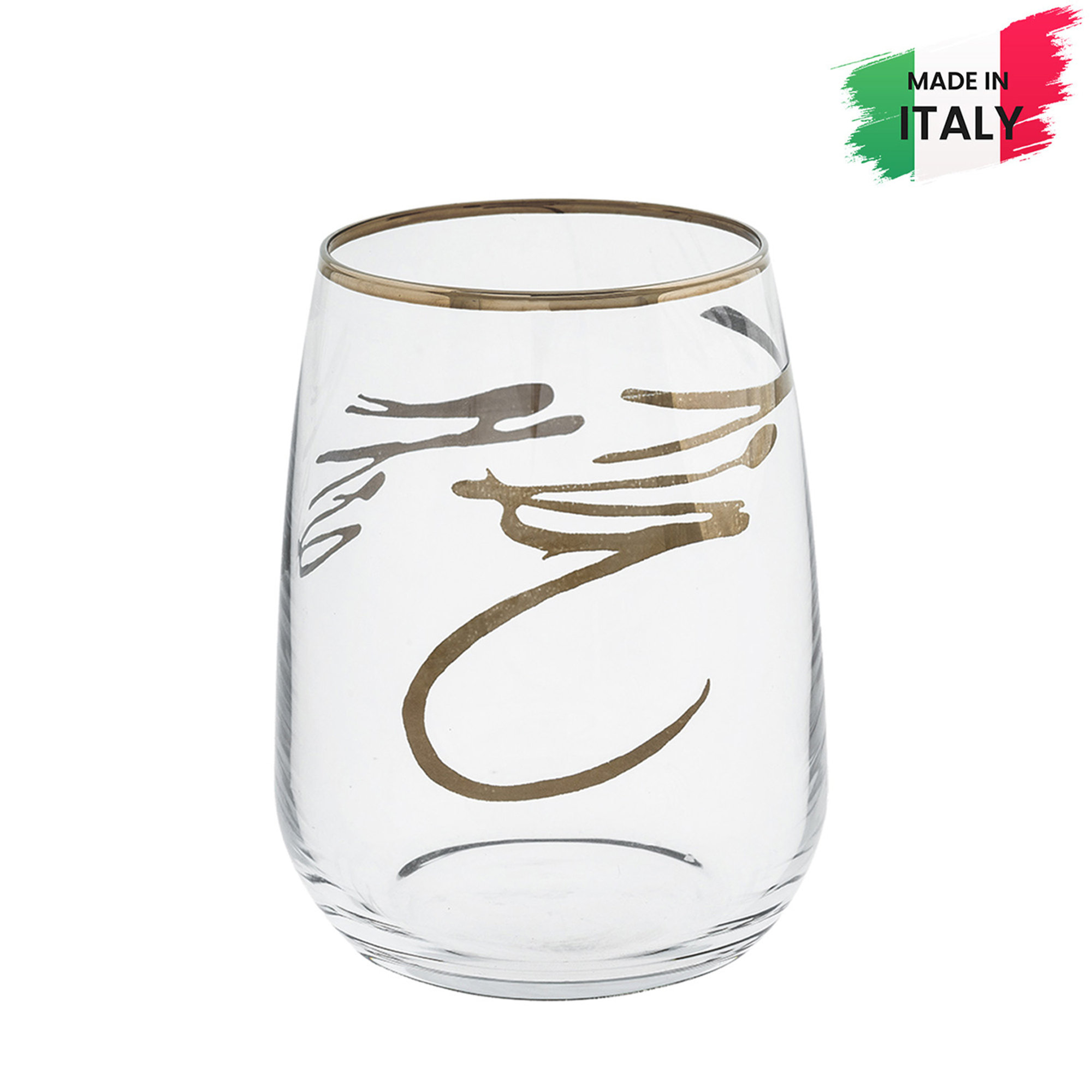 Verre à eau absinthe platine 12333 set 6 pièces Villa Altachiara vista0