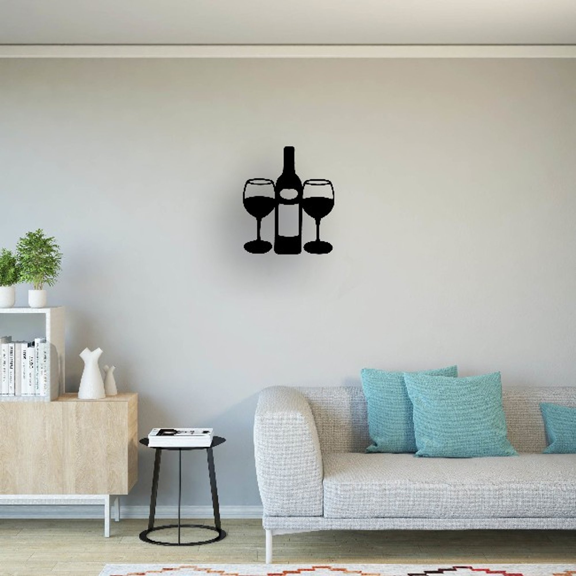 Décoration murale vin Homemania Living vista1