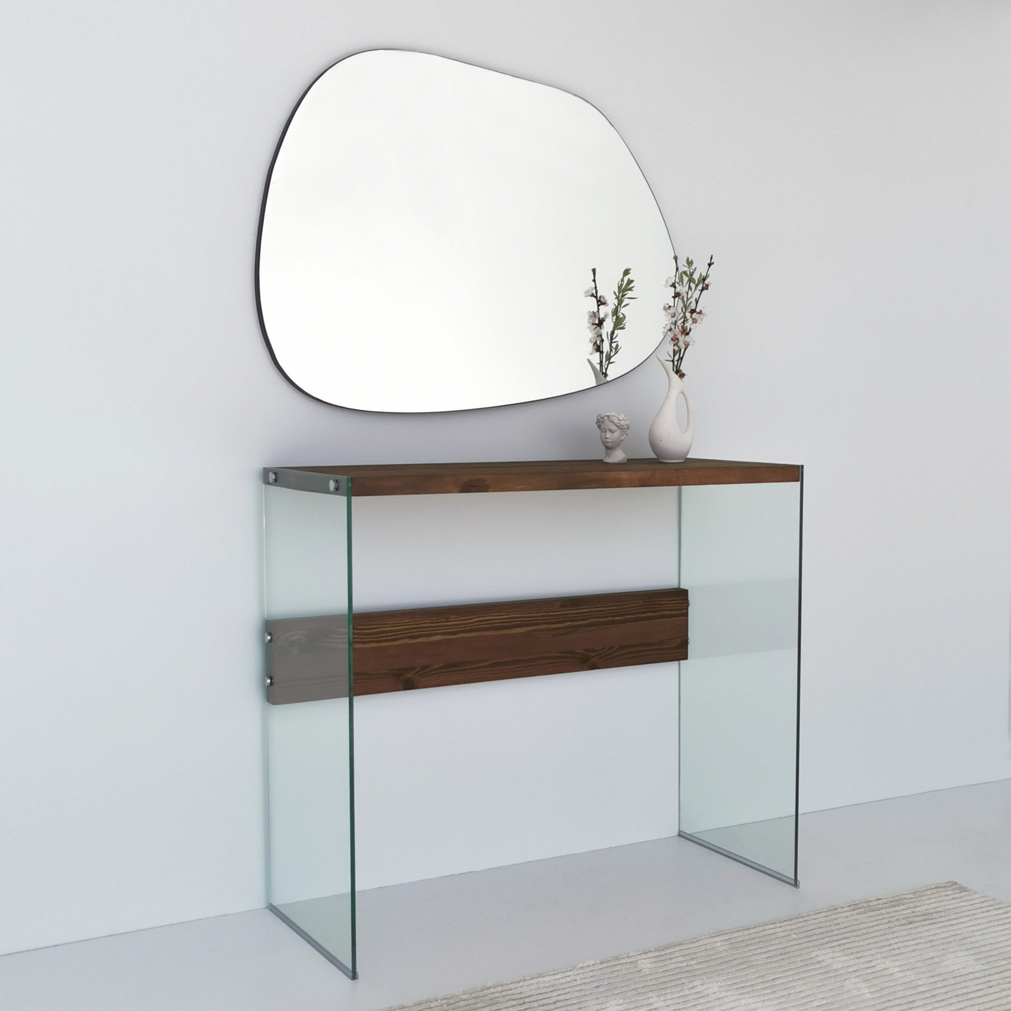 Amorfe spiegel Deco design vista2
