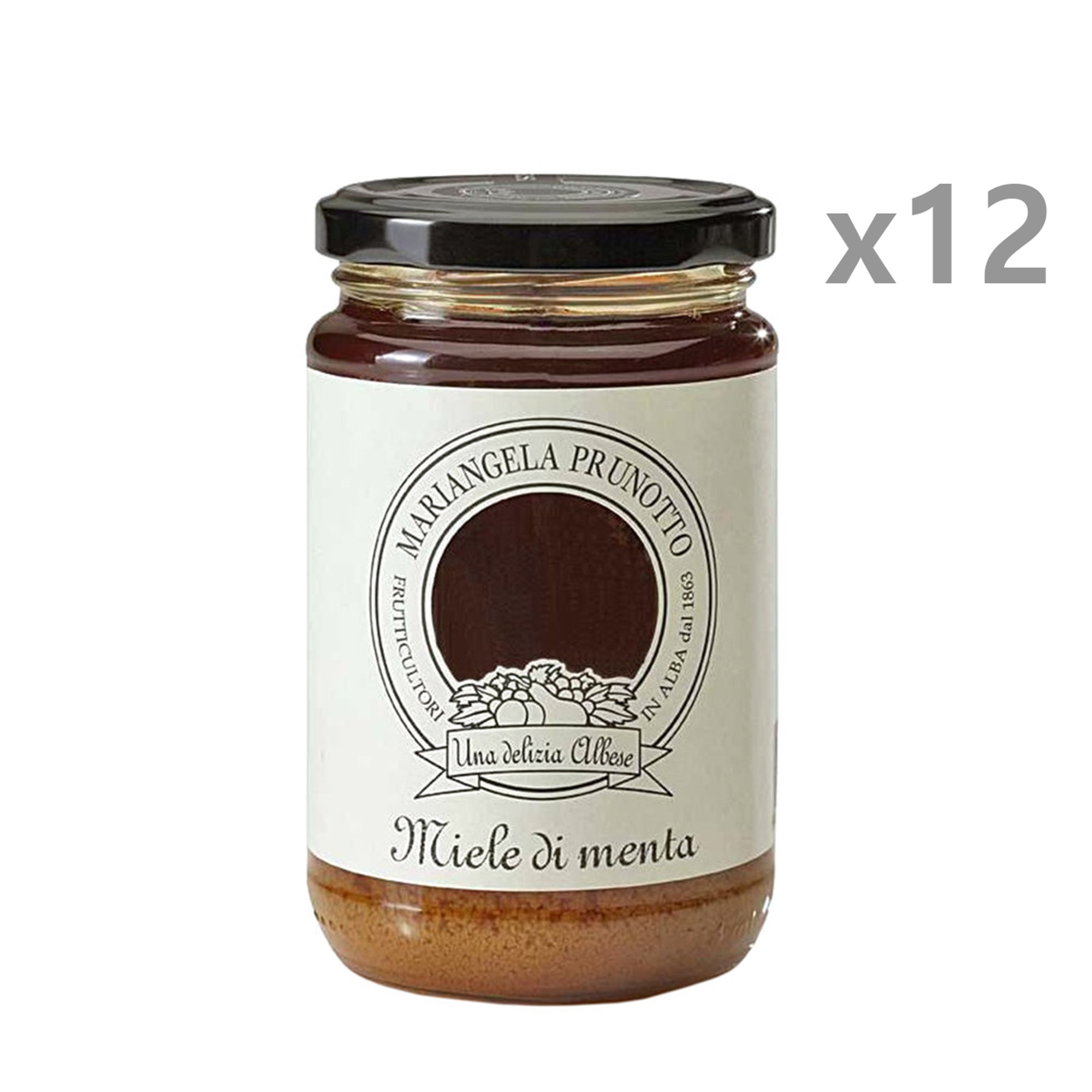 12 Barattoli Miele di Menta 100 g. Prunotto vista0