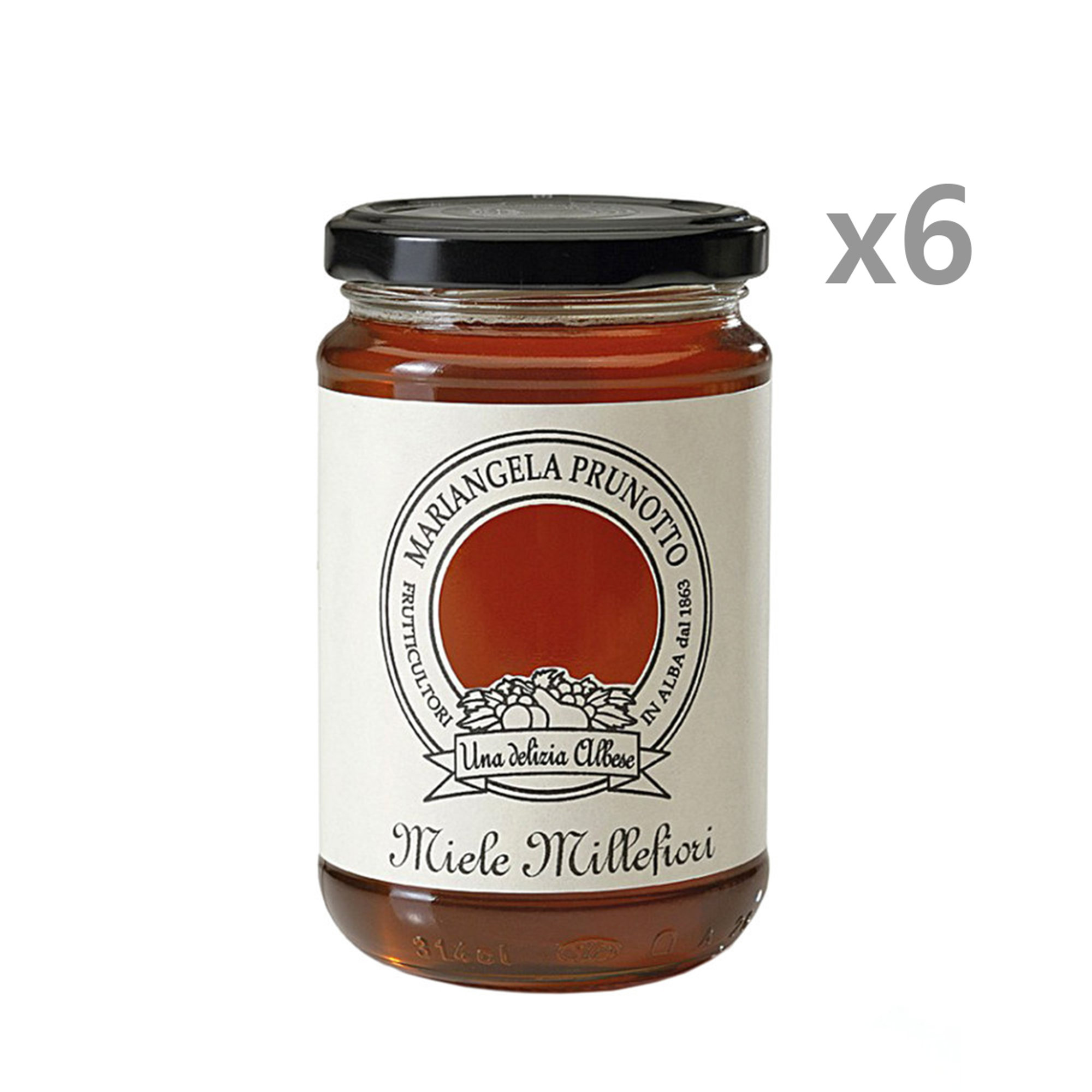 6 Barattoli Miele di Millefiori 400 g. Prunotto vista0