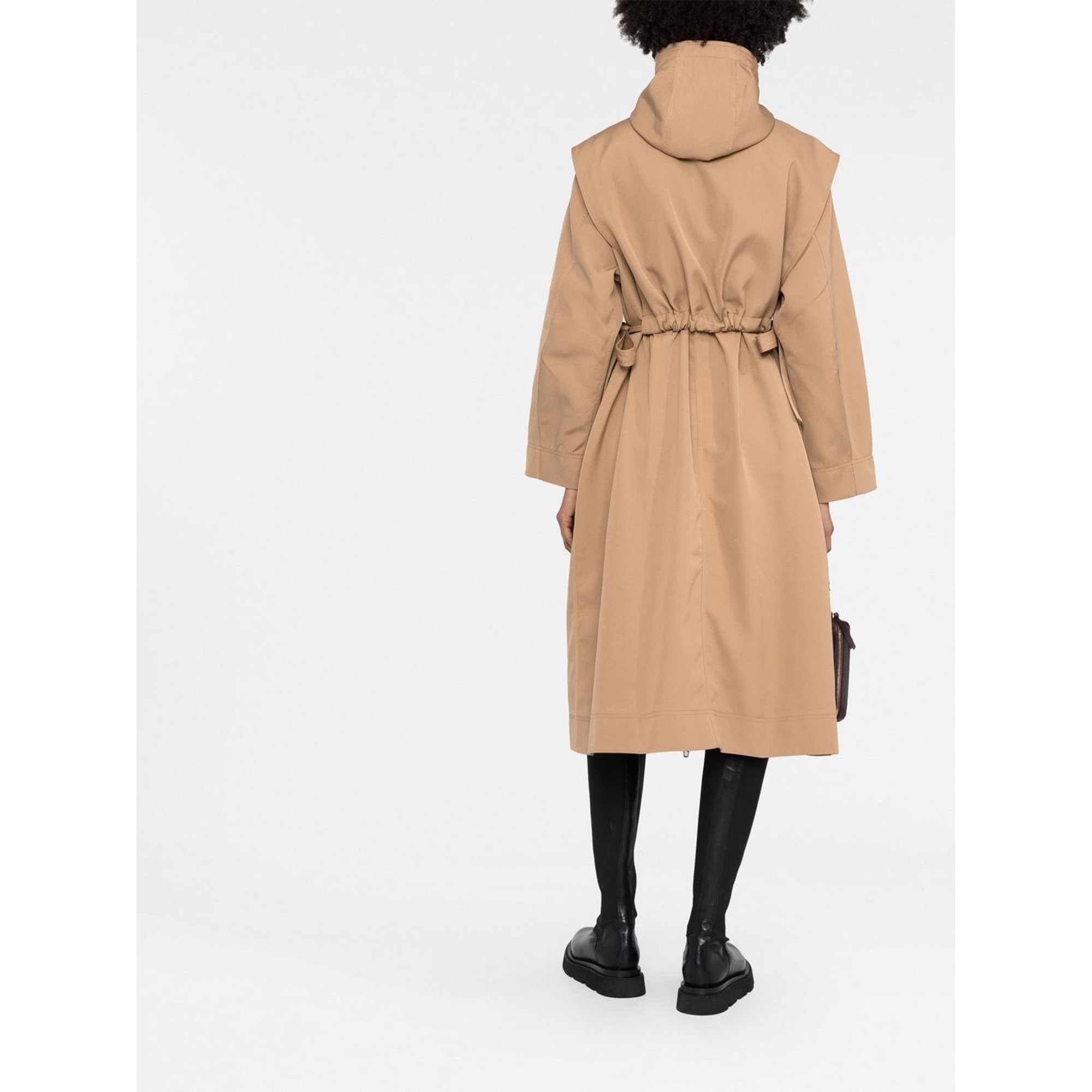 Cappotto con cerniera Ganni vista2