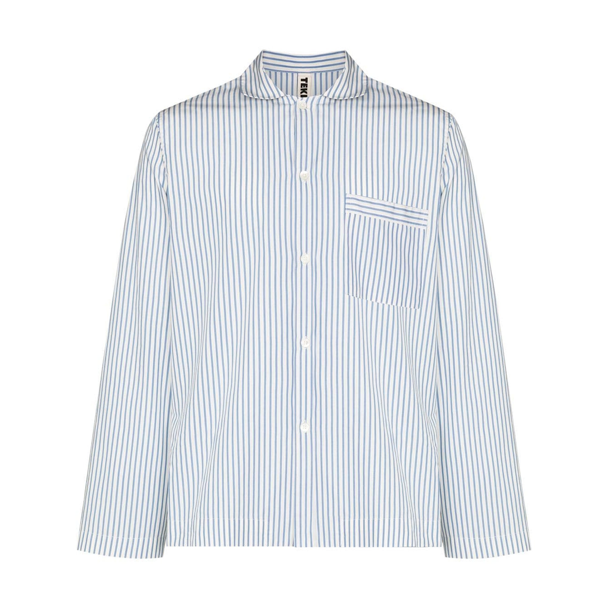 Pigiameria unisex (popeline) Camicie a maniche lunghe TEKLA vista0