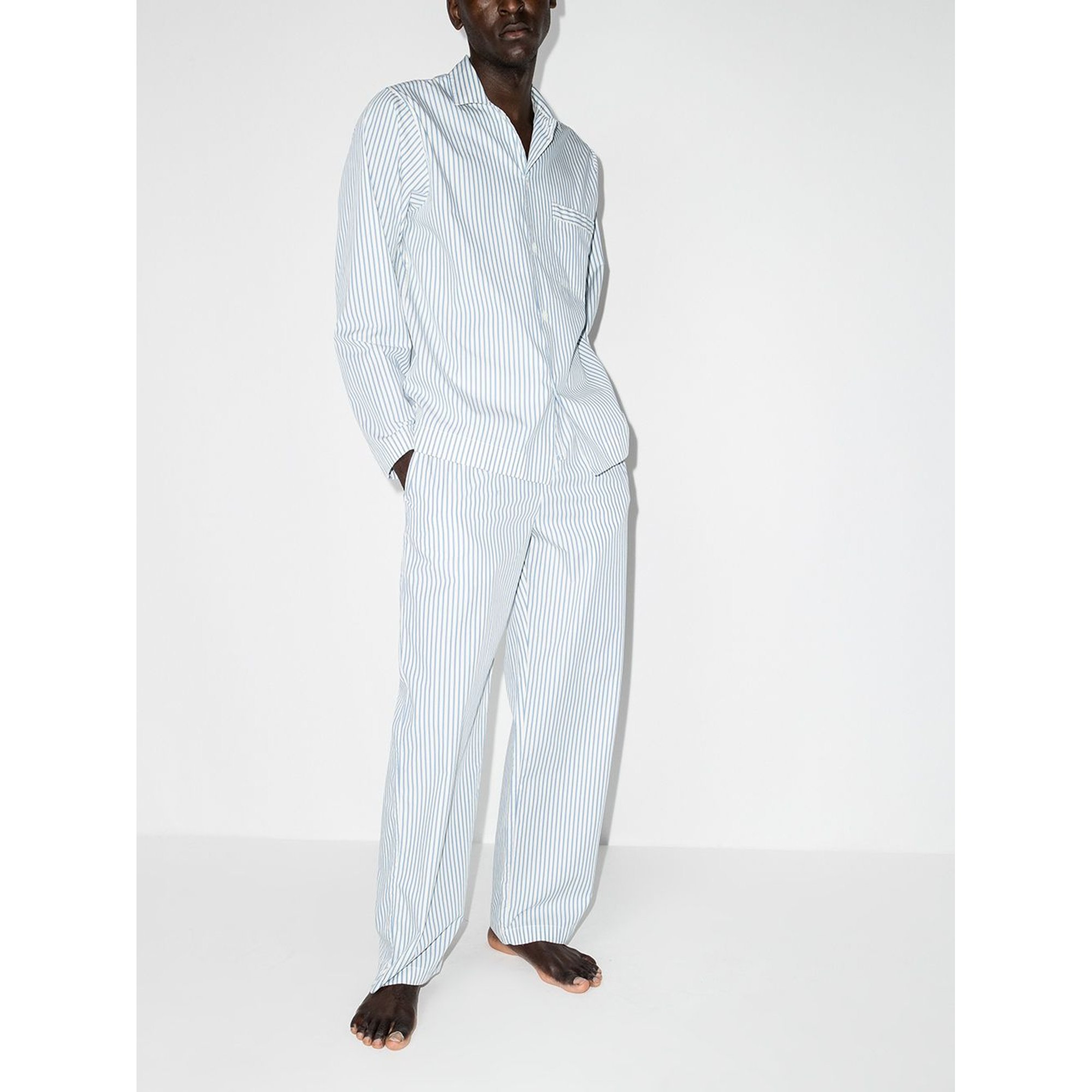 Pigiameria unisex (popeline) Camicie a maniche lunghe TEKLA vista1