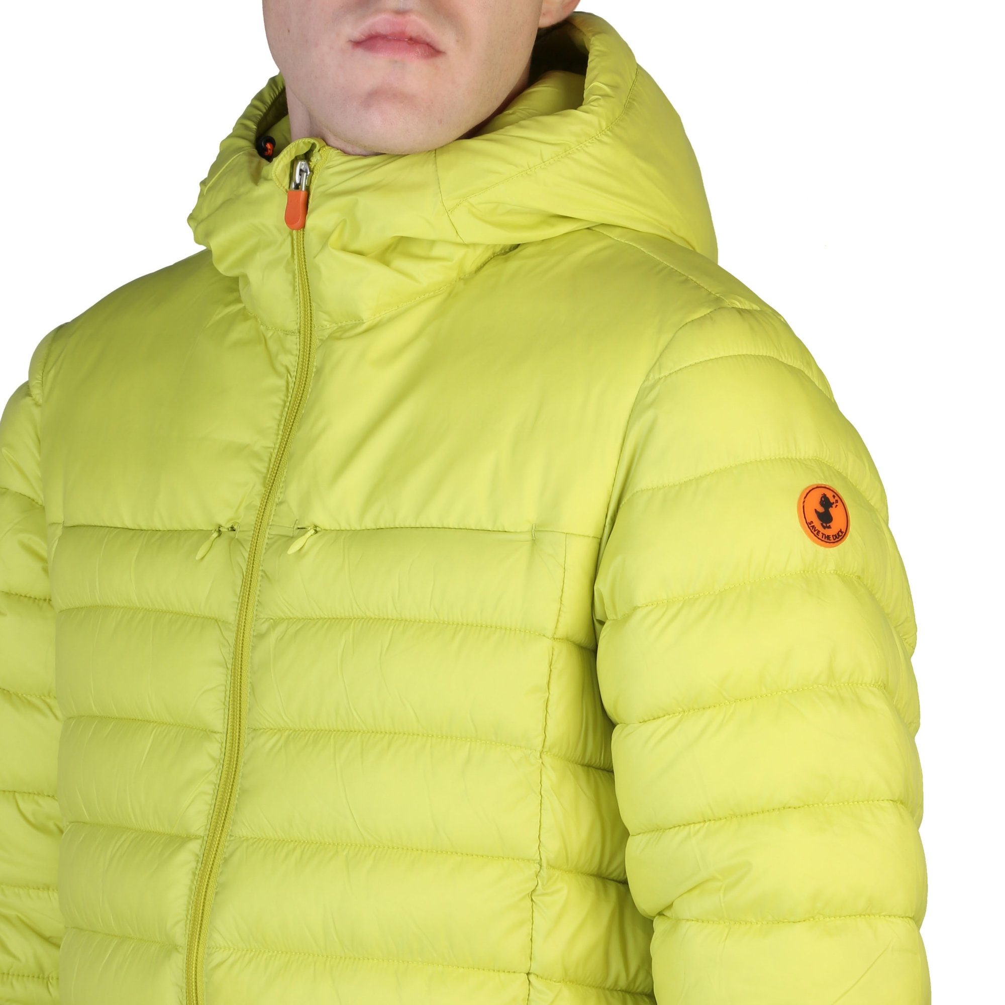 Piumino Verde Uomo SAVE THE DUCK vista2