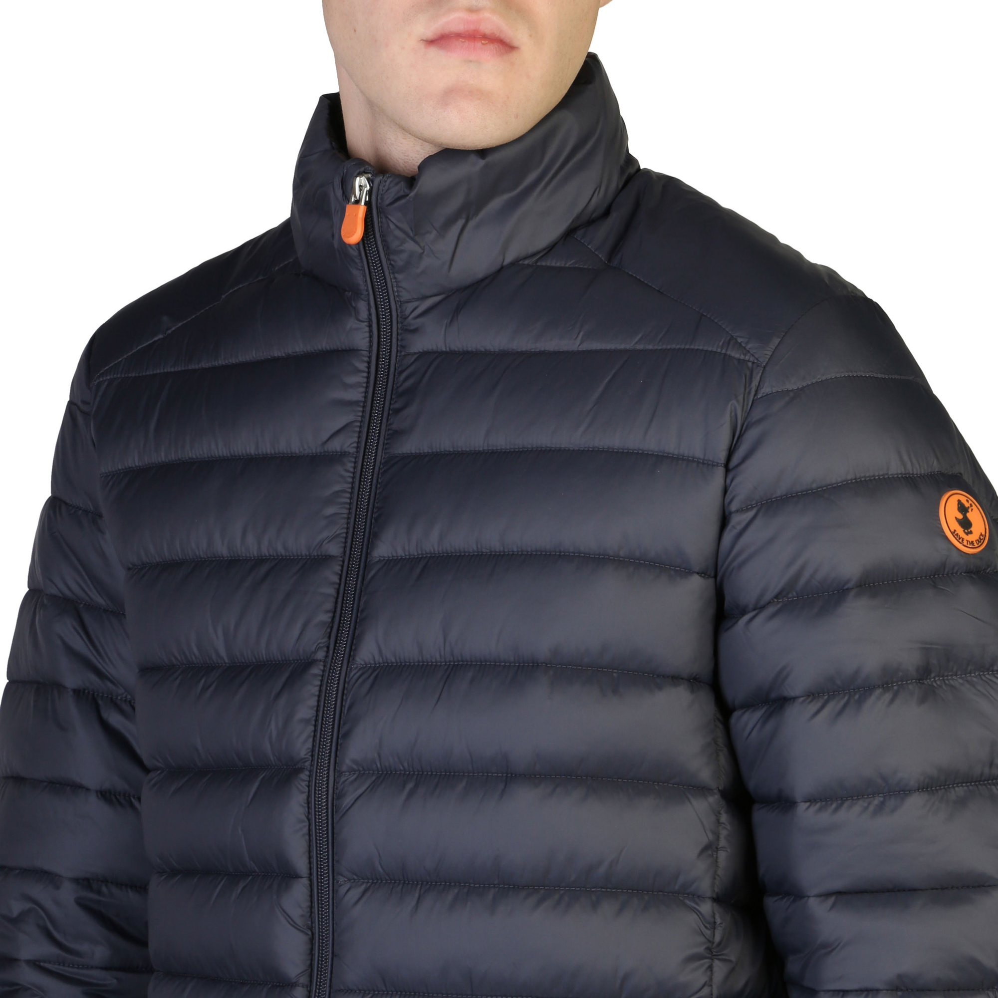 Piumino Grigio Uomo SAVE THE DUCK vista2