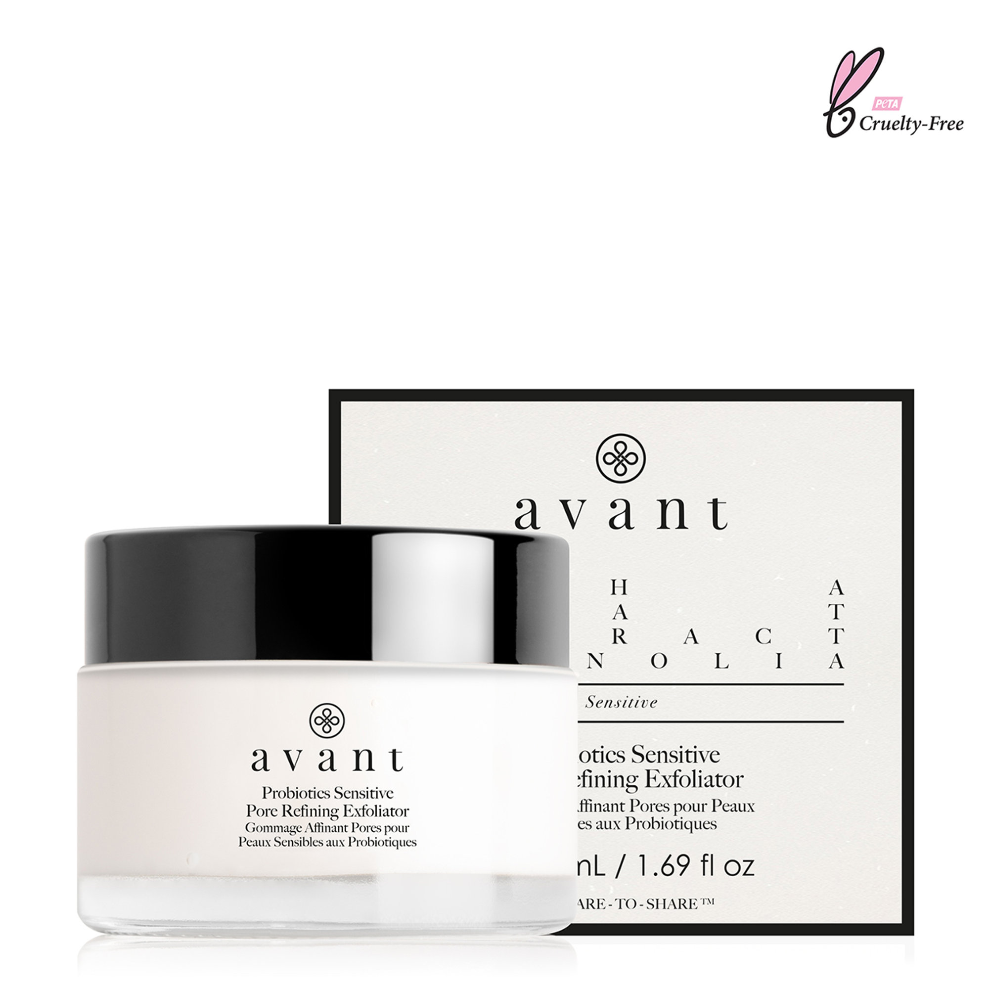 Peeling mit probiotischer Wirkung zur Verfeinerung der Poren 50ml Avant Skin Care vista0