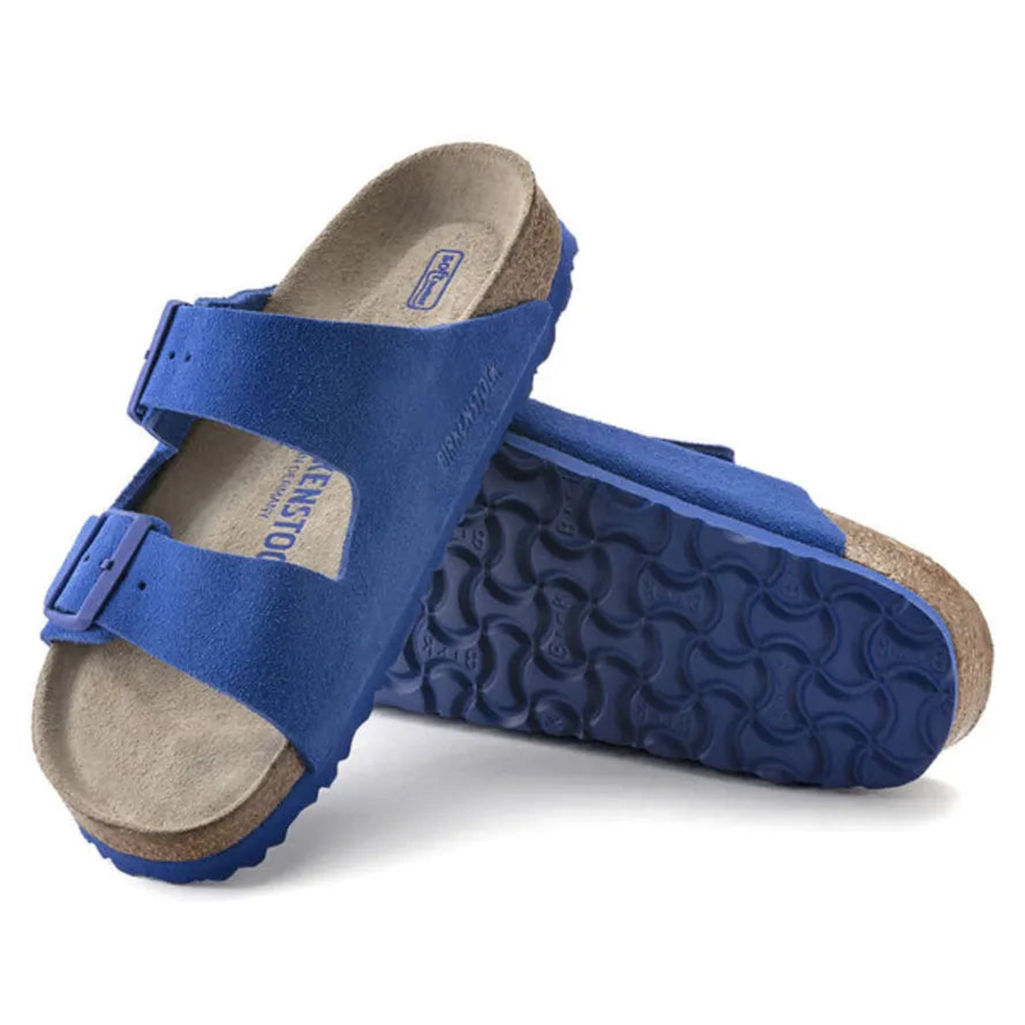 Birkenstock Arizona Sfb Sky e, Wildleder Blau Damen Birkenstock vista3