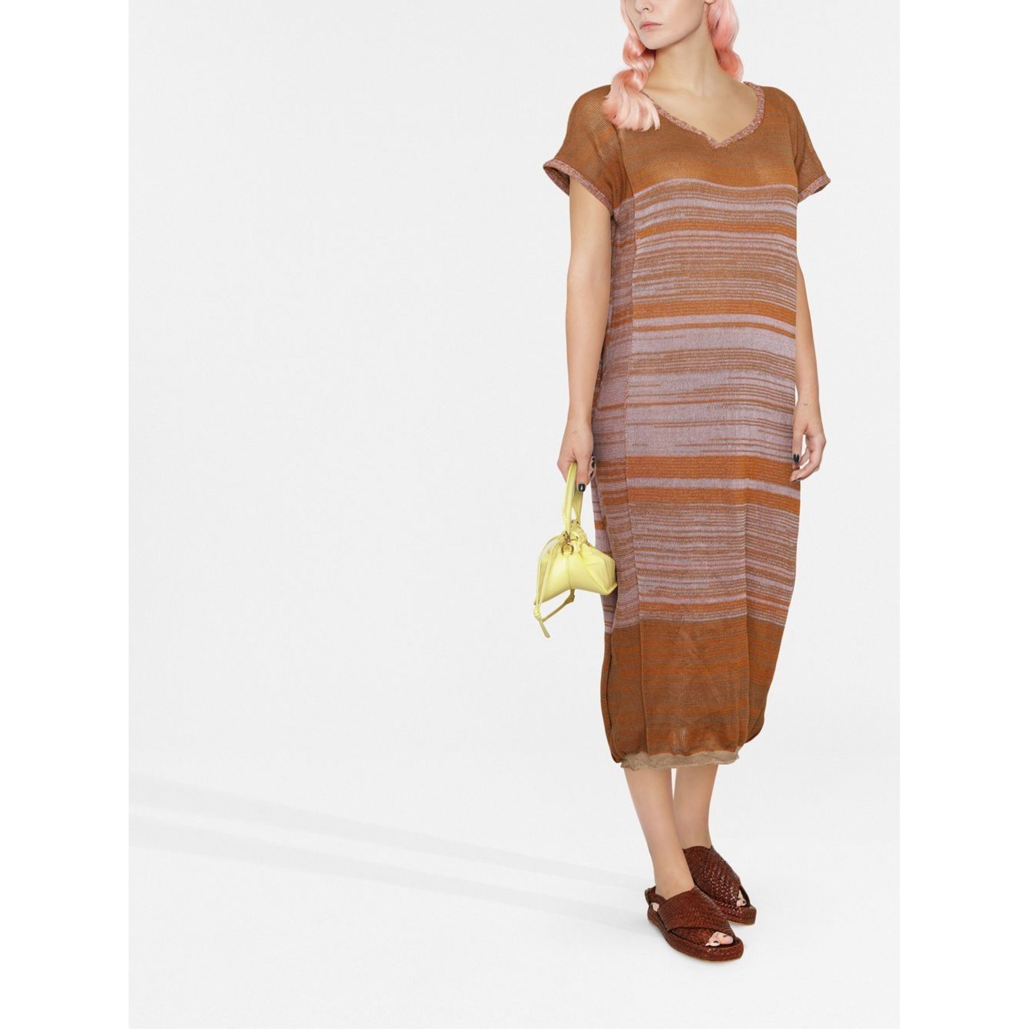 Knitted Kaftan - Sunset - Plain Vitelli vista0