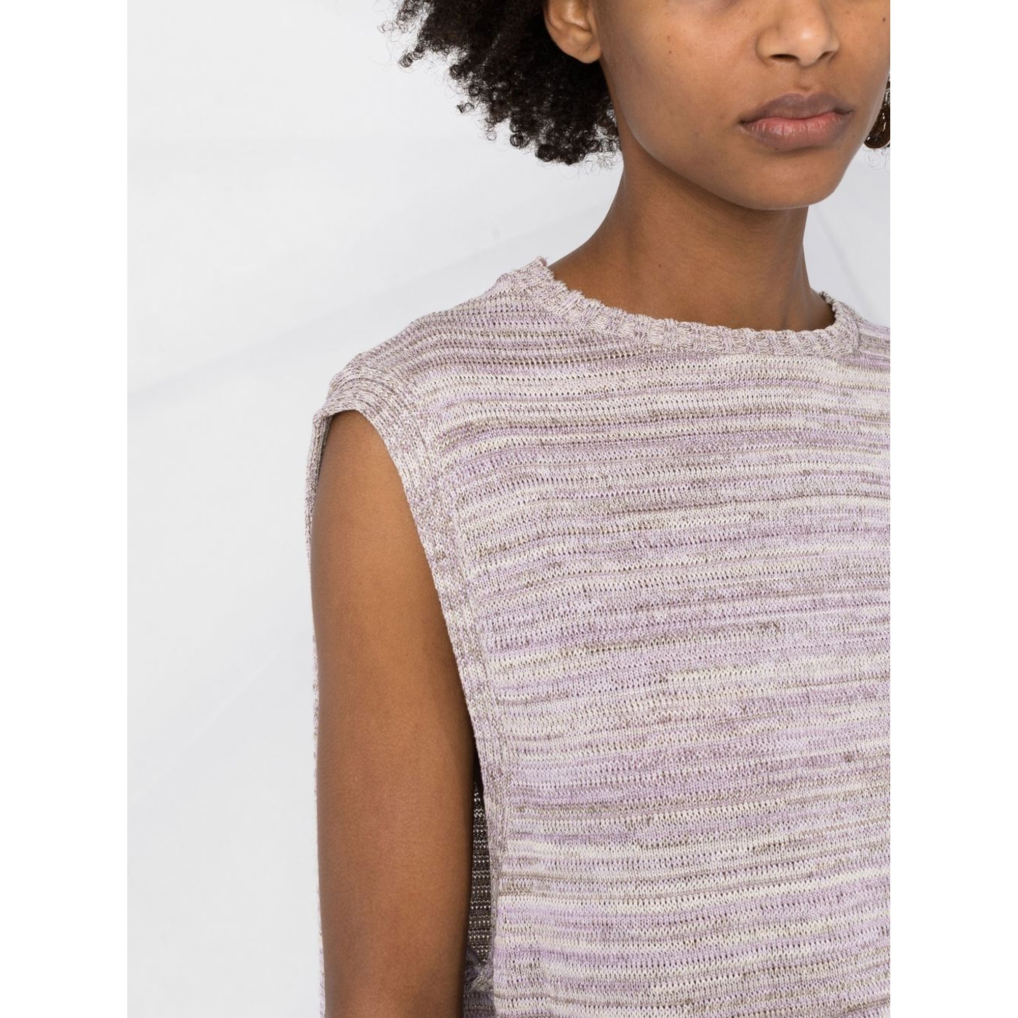 Gilet in maglia oversize Vitelli vista3