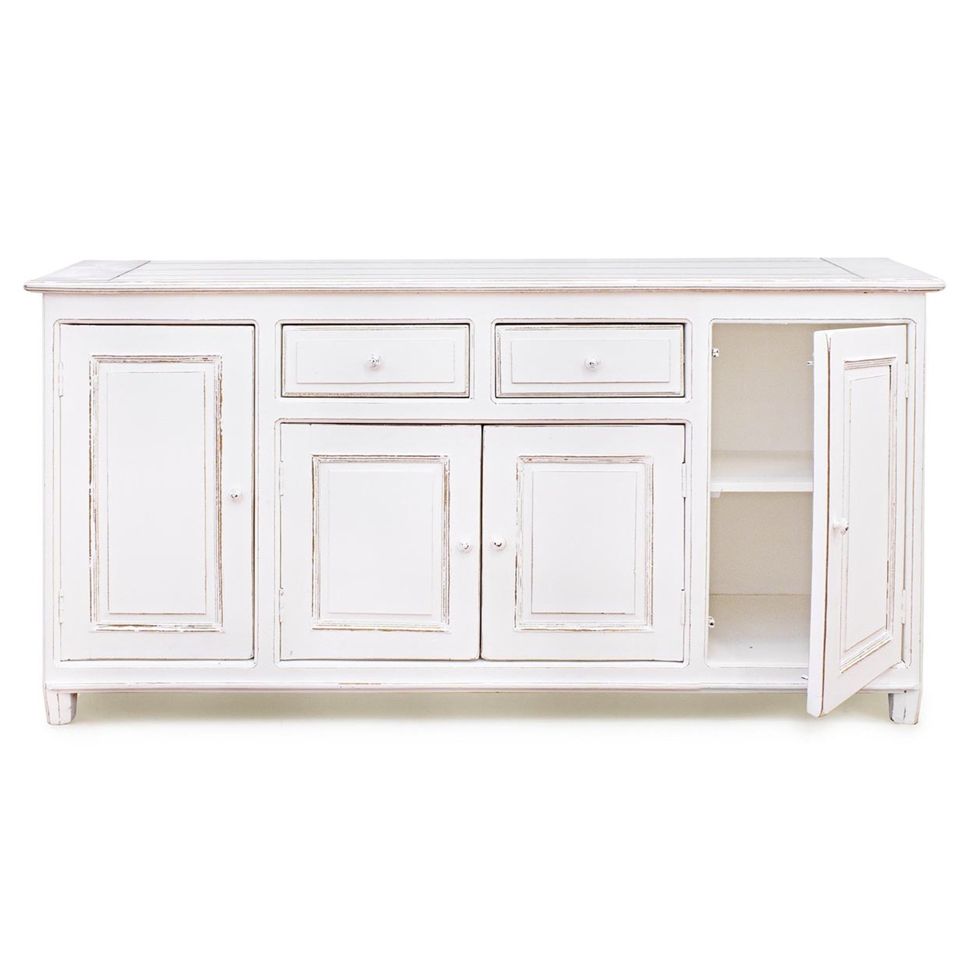 Credenza Colette 4 ante 2 cassetti Bizzotto vista2