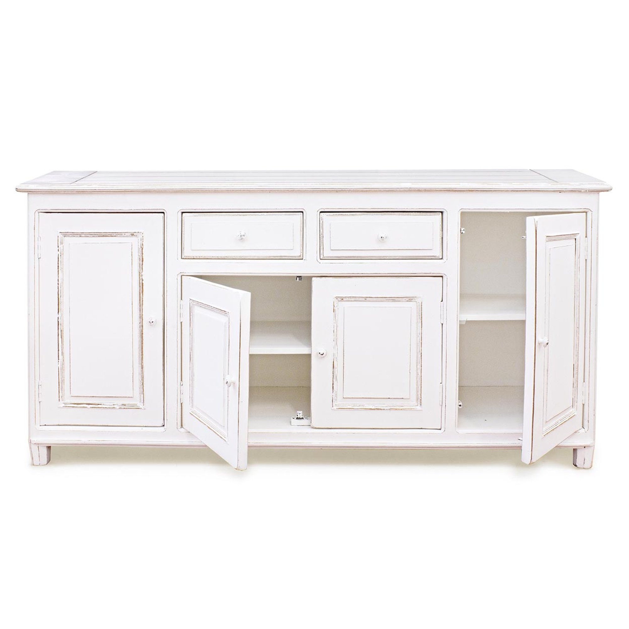 Credenza Colette 4 ante 2 cassetti Bizzotto vista3
