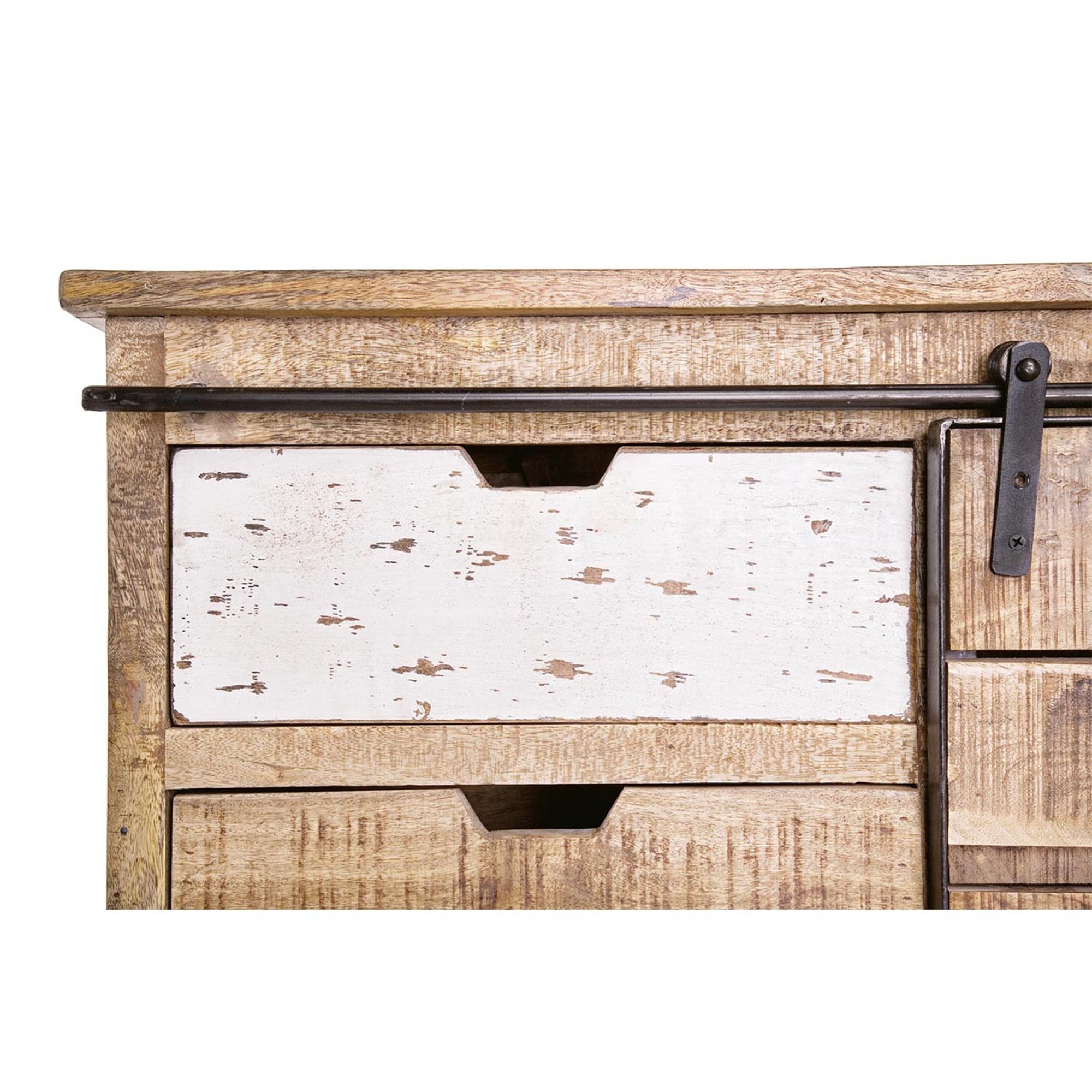Credenza 1 anta  4 cassetti Tudor Bizzotto vista7