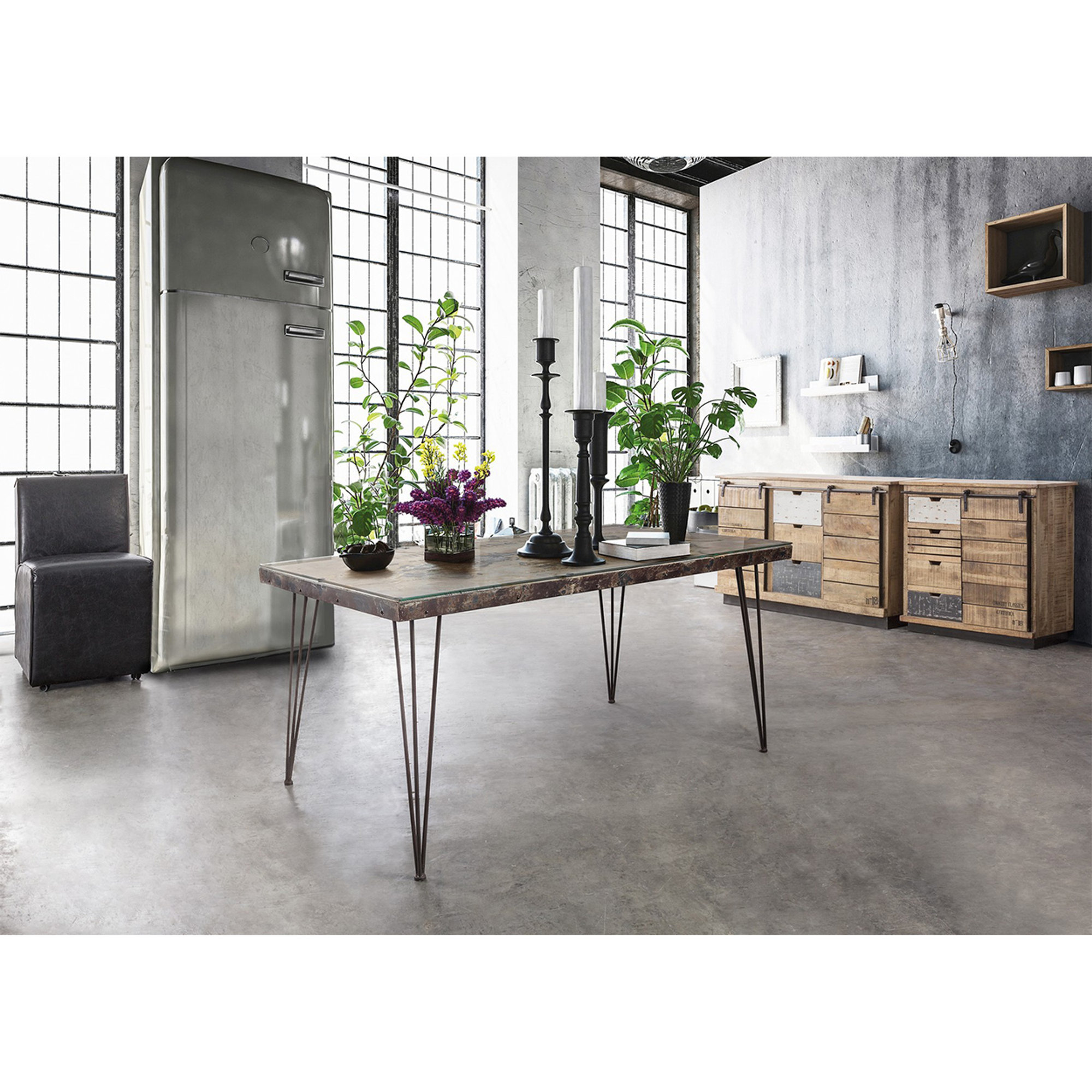 Credenza 2 ante  3 cassetti Tudor Bizzotto vista9