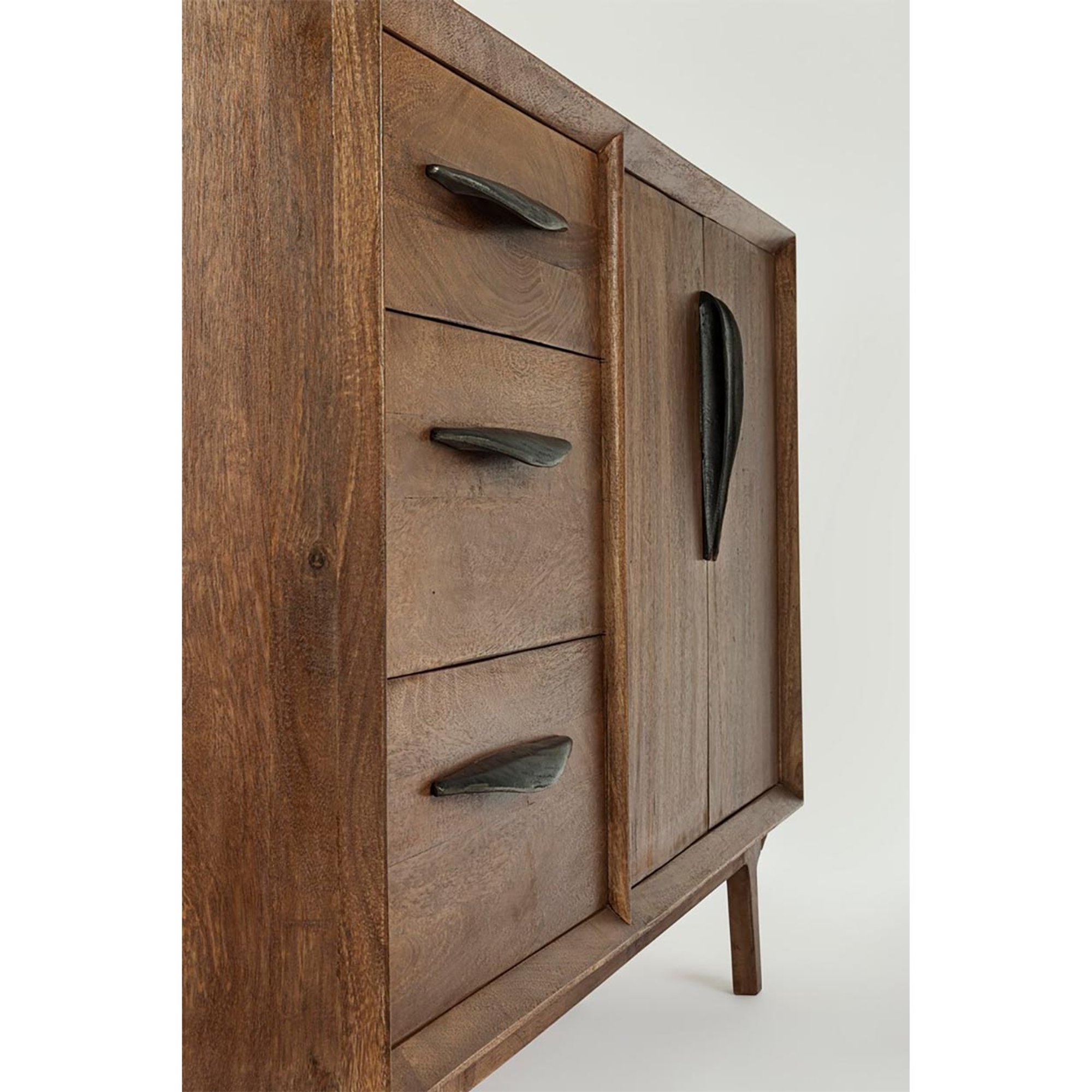 Credenza 2 ante 3 cassetti Sherman Bizzotto vista7
