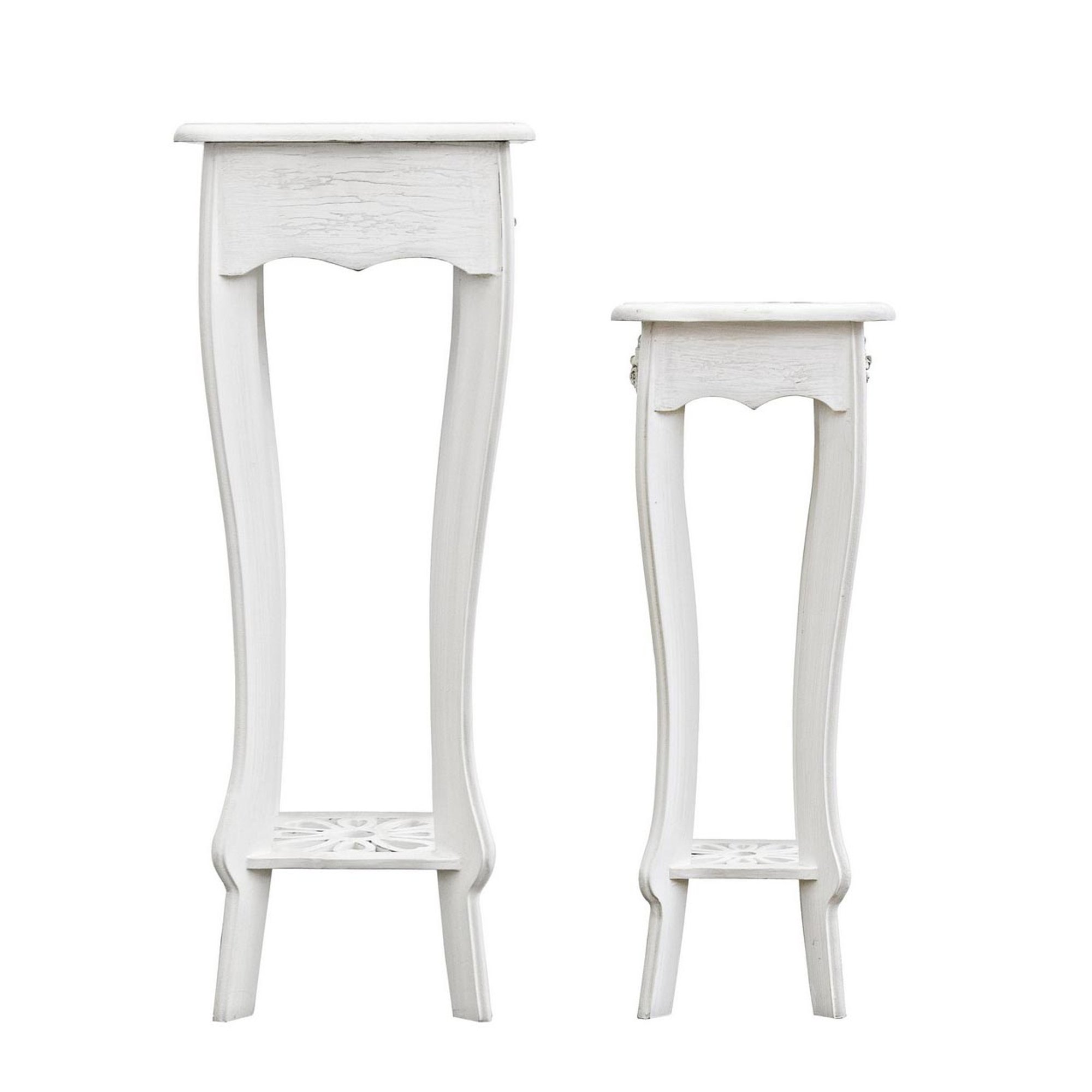 Set 2 porta lampada Blanc Bizzotto vista1