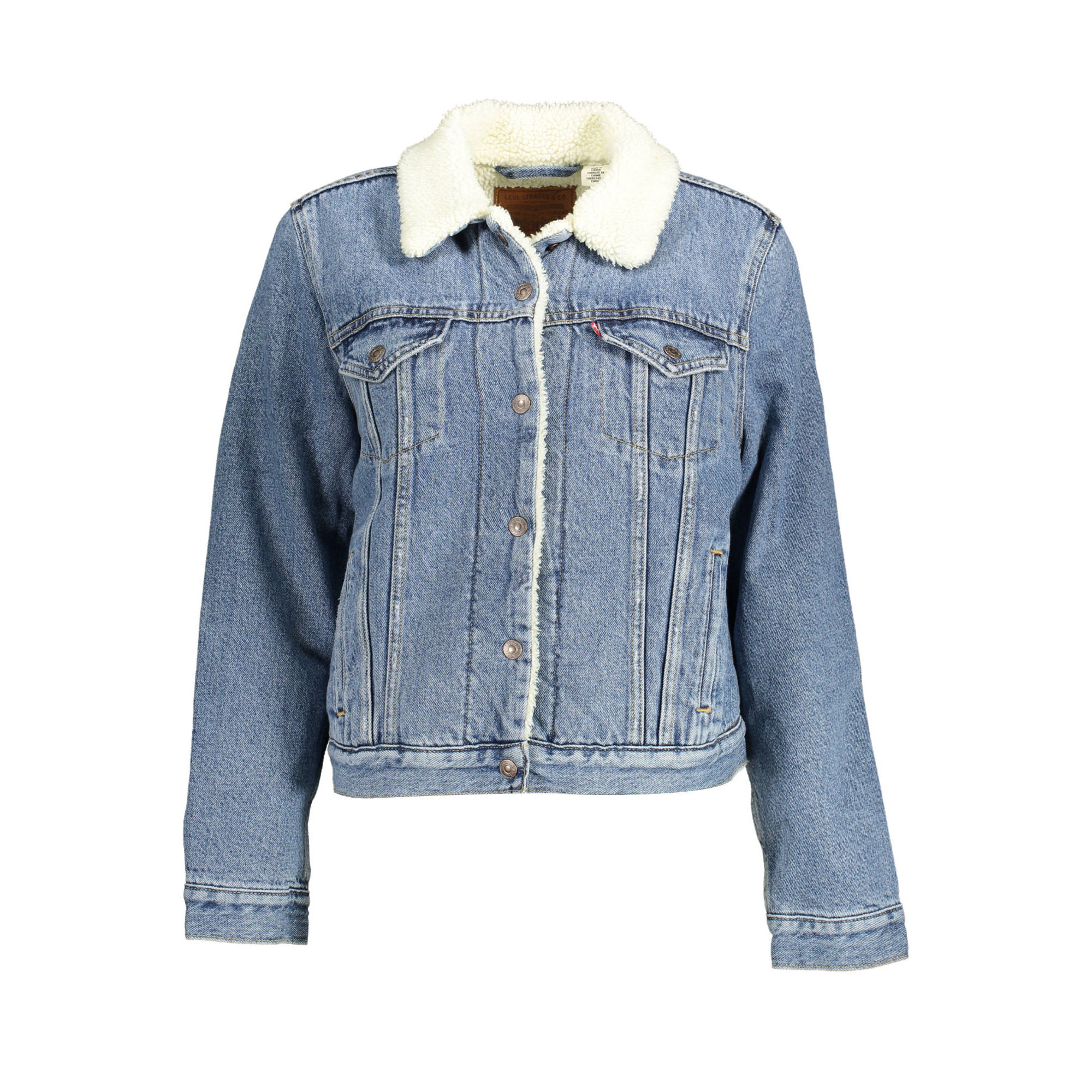 Levi's Giubbotto in Jeans Donna Levi's vista0
