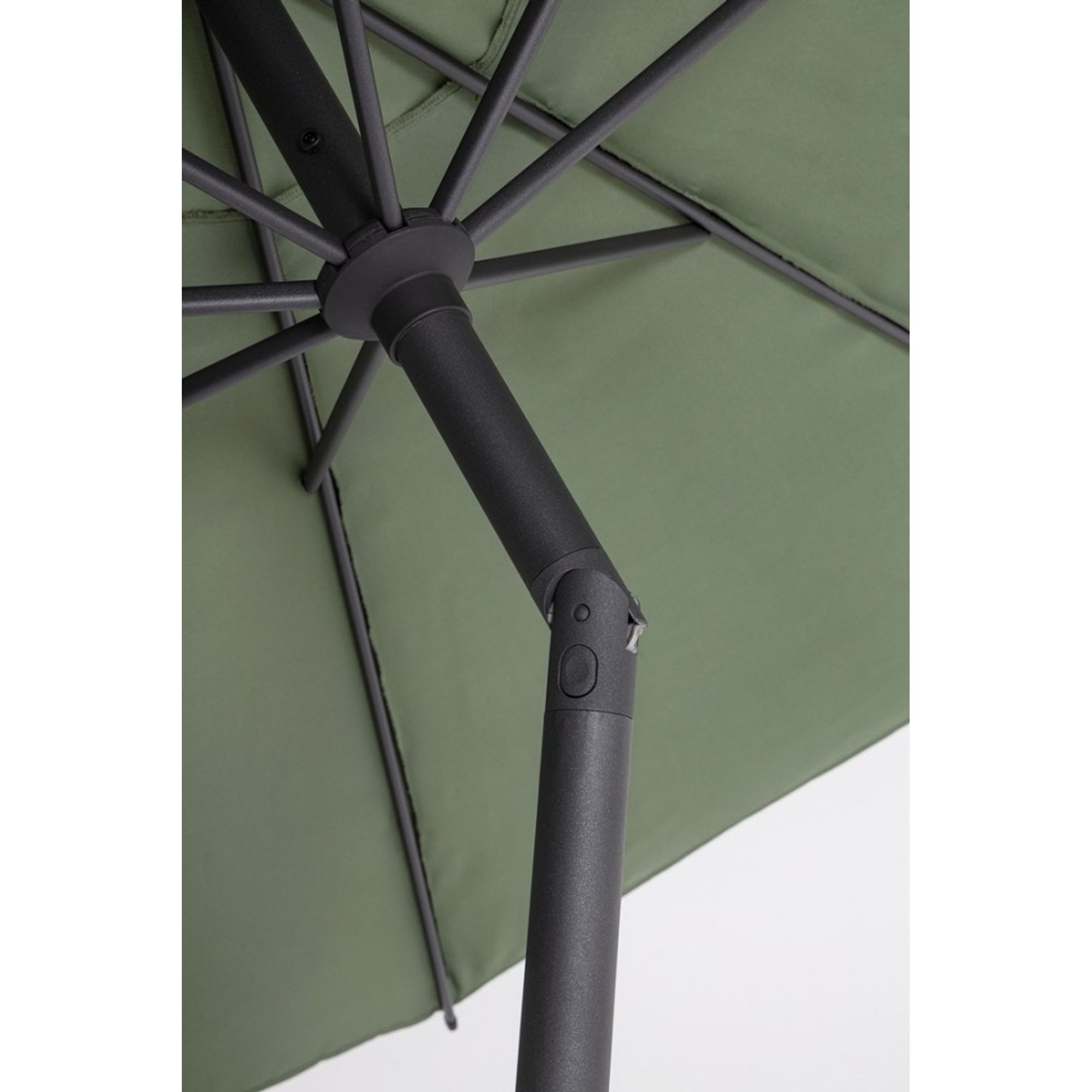 Sonnenschirm Rio mit Gelenk 3m anthrazit/oliv Bizzotto outdoor Obsoleto vista4
