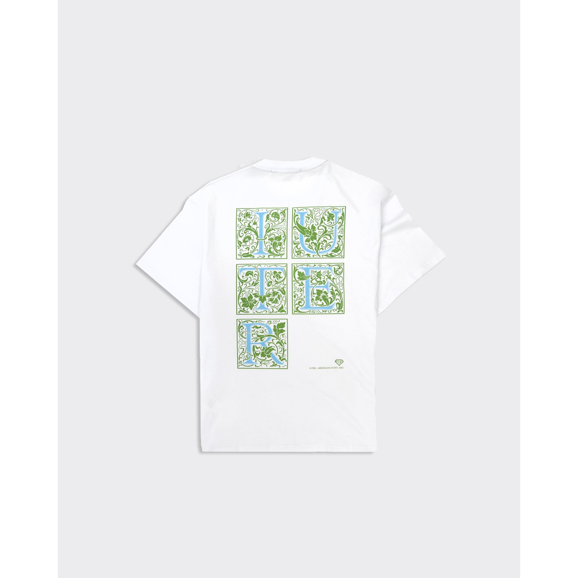 T-shirt Médiolanum Blanc Iuter vista3